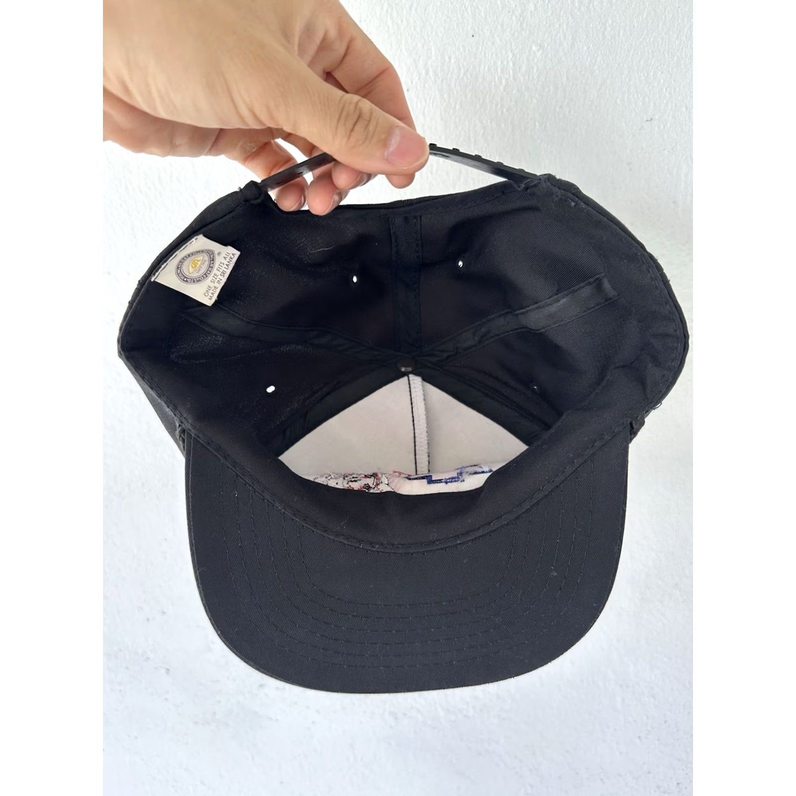 Etro VINTAGE Chevy Trucks Hat Retro 80s Snapback Cap Black Cotton AJD Men One Size Size ONE SIZE - 4 Thumbnail