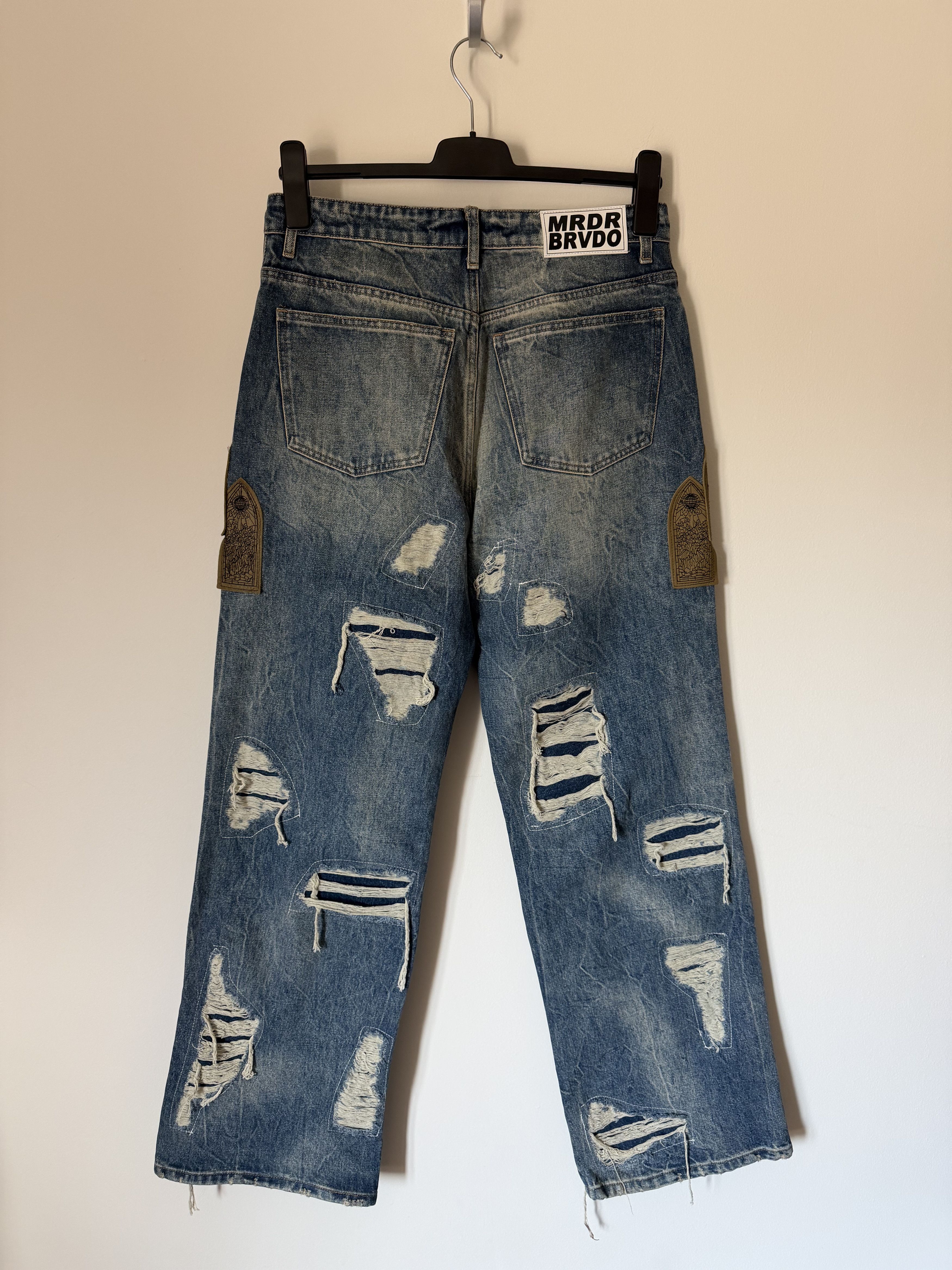 Who Decides War Who Decides War Relaxation Denim Jeans in Blue Size US 34 / EU 50 - 4 Thumbnail
