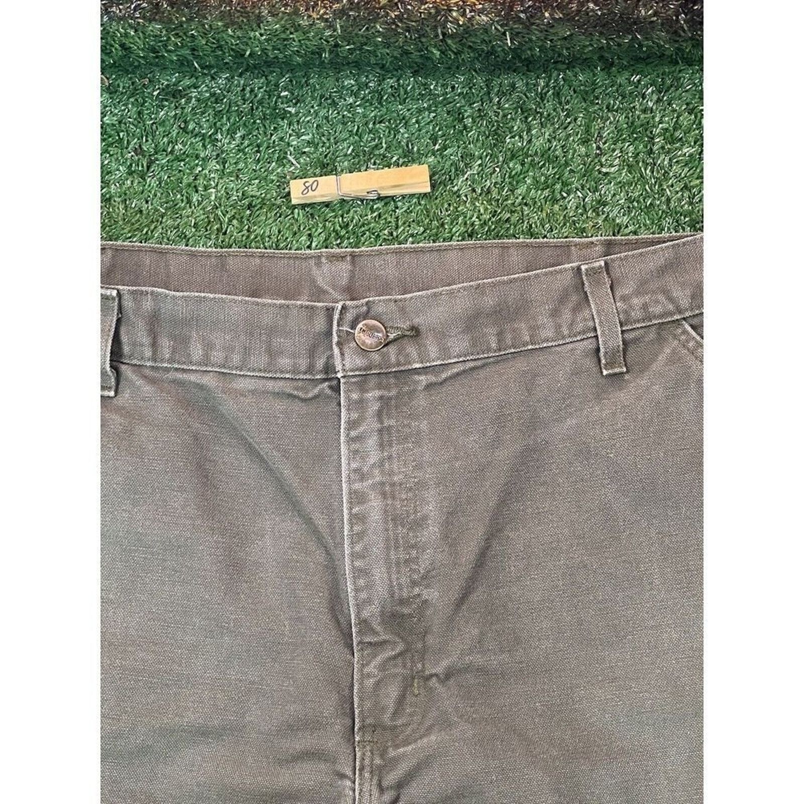 Carhartt Carhartt Original Dungaree Fit Pants Men's 40X30 Slate Green Size US 40 / EU 56 - 3 Thumbnail