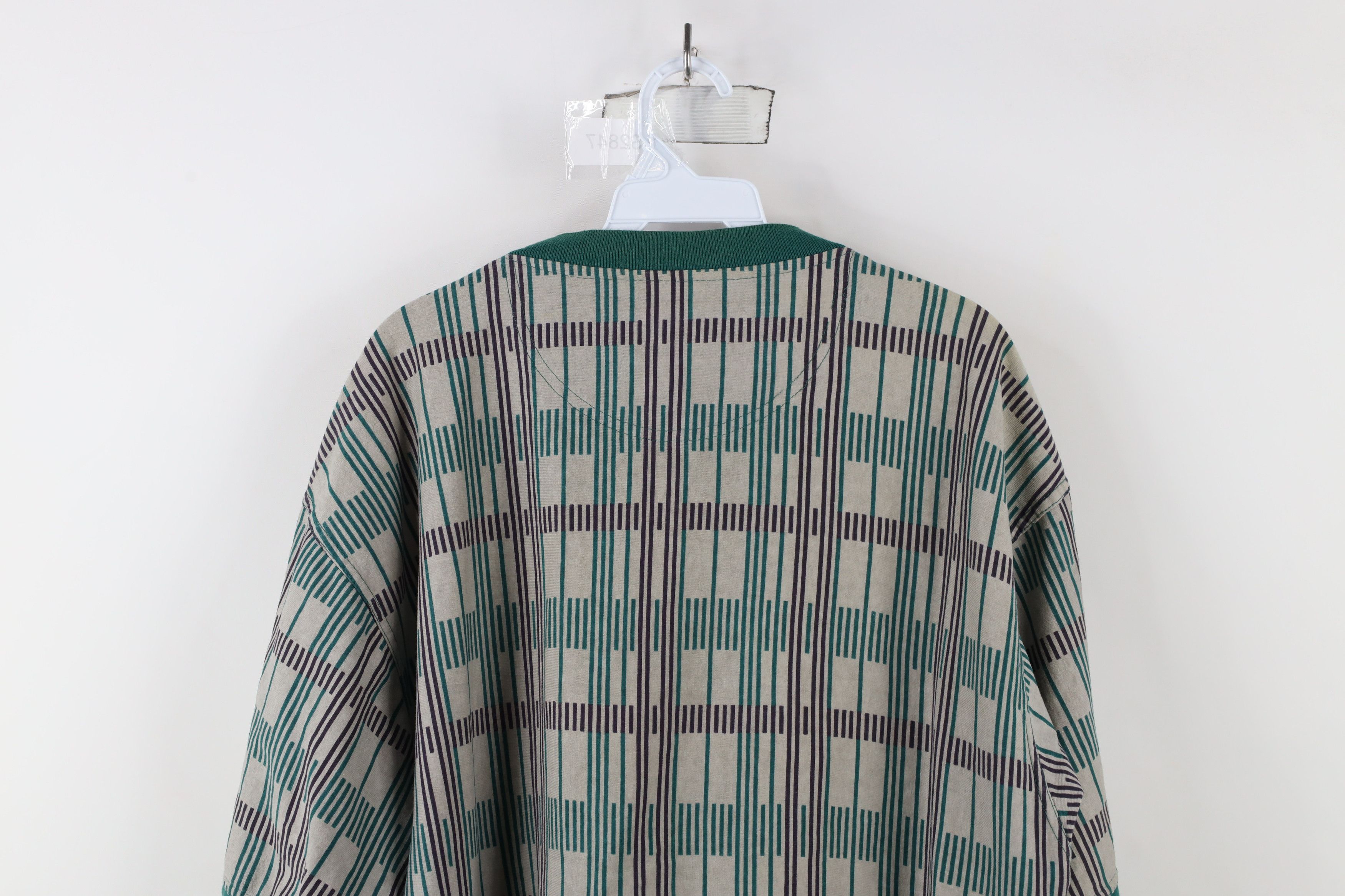 Vintage Vintage 90s Streetwear Short Sleeve Henley Ringer T-Shirt Size US L / EU 52-54 / 3 - 10 Thumbnail