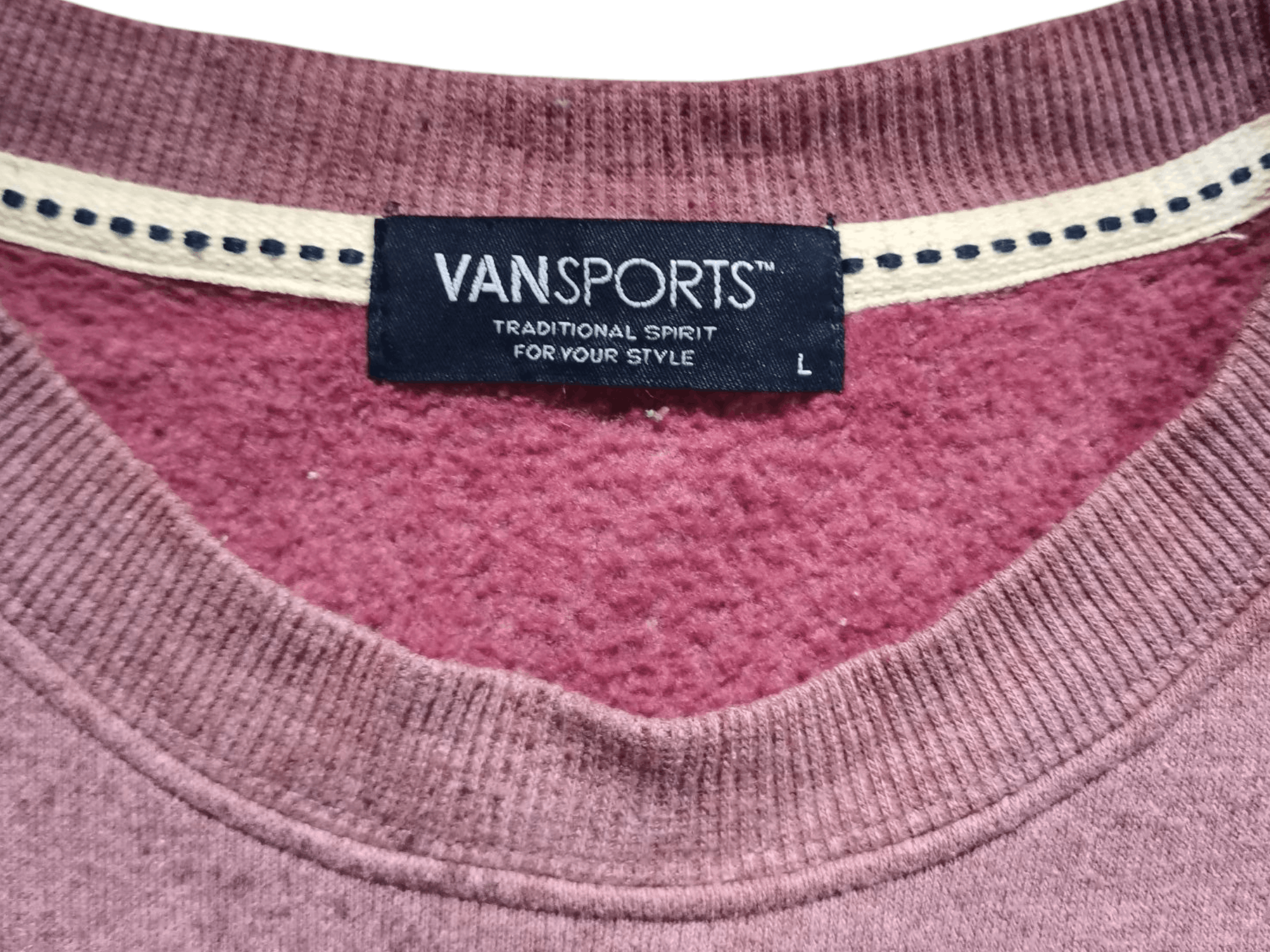 Designer × Vans Vintage Vansport Sweatshirt Size US L / EU 52-54 / 3 - 3 Thumbnail