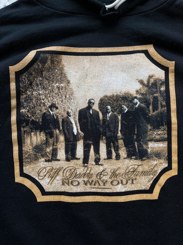 Vintage Puff Daddy & Family- No Way Out Vintage 1997 Rap Hoodie Size US L / EU 52-54 / 3 - 2 Thumbnail