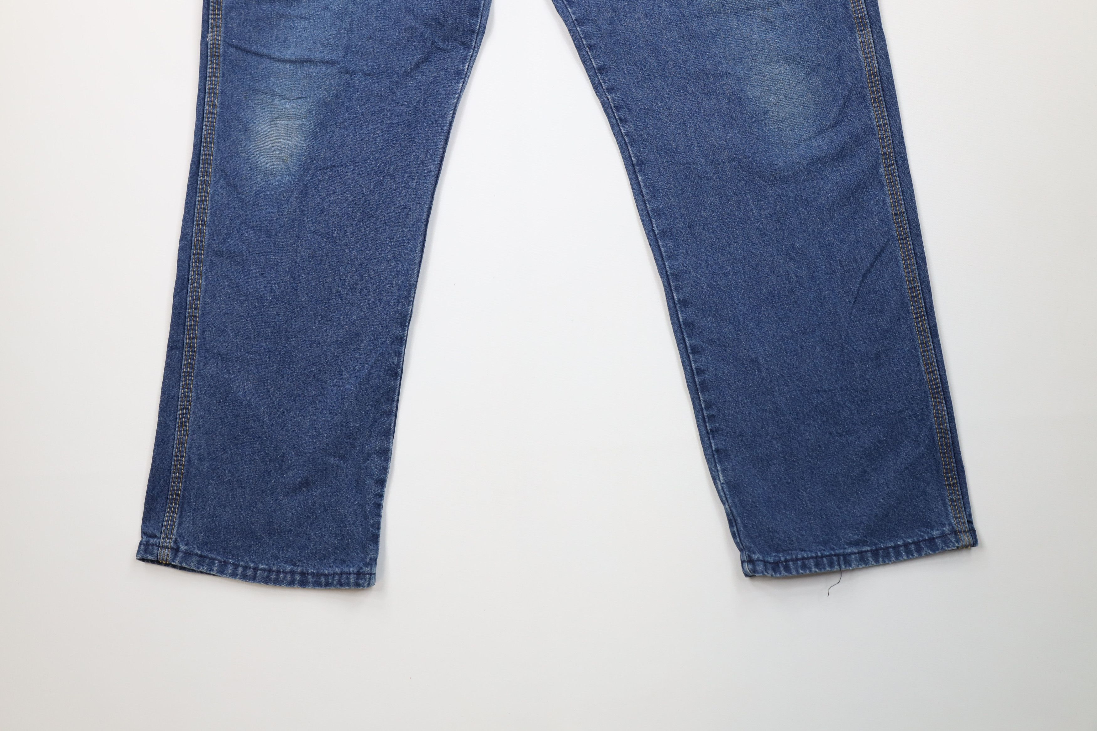 Vintage Vintage 90s Streetwear Workwear Bootcut Denim Jeans USA Size US 38 / EU 54 - 4 Thumbnail