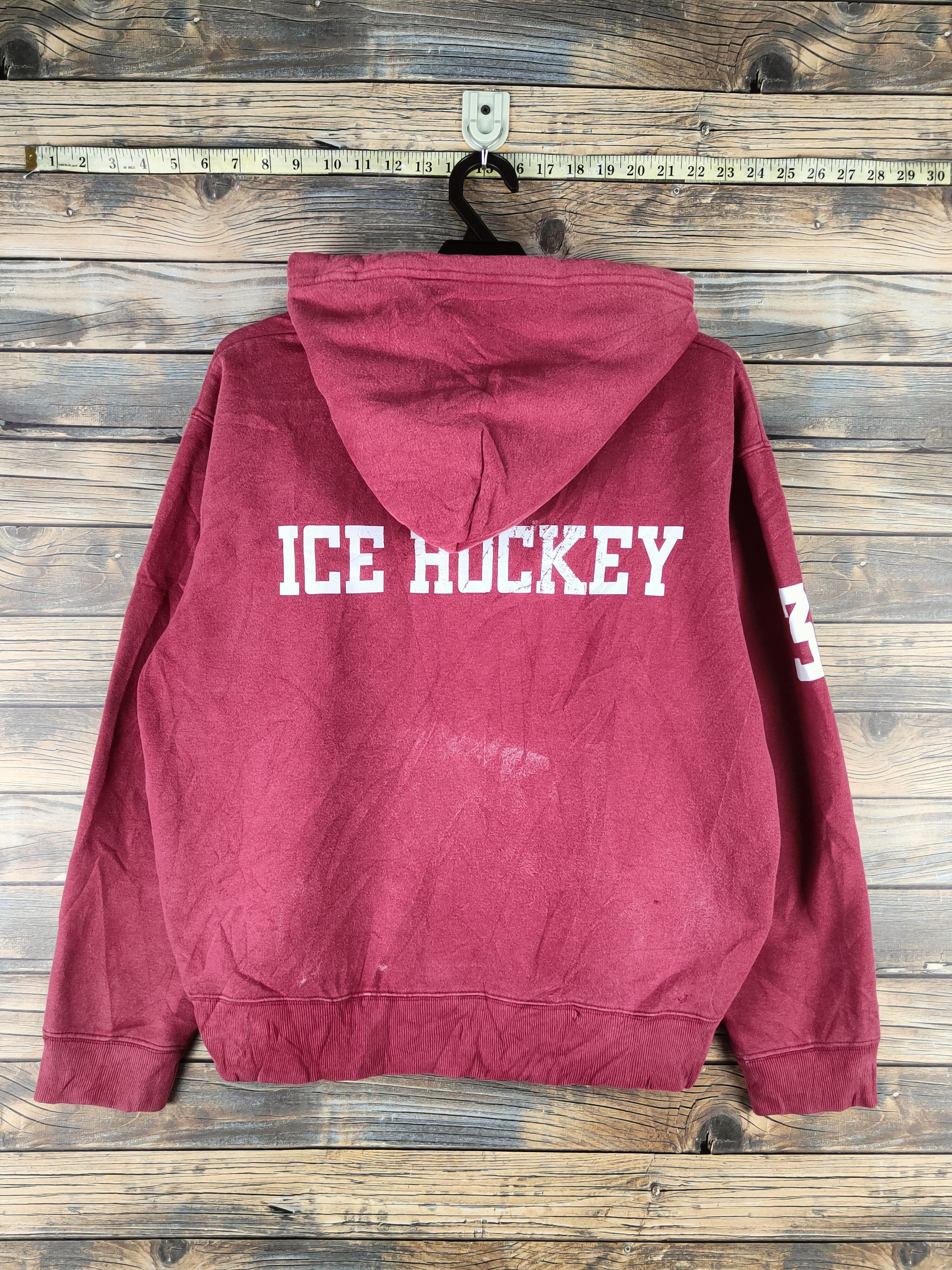 Japanese Brand Super Vintage by United Athle Red Hoodie Sweatshirts Size US M / EU 48-50 / 2 - 10 Thumbnail