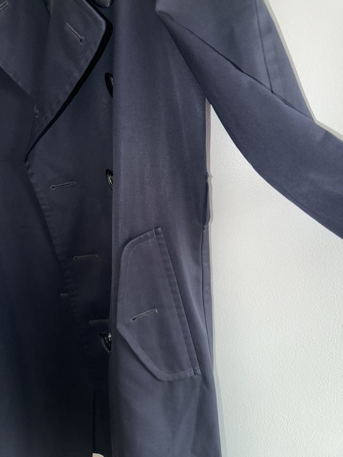 Comme des Garcons × H&M H&M X CDG COMME DES GARCONS TRENCH COST NAVY Size S / US 4 / IT 40 - 5 Thumbnail