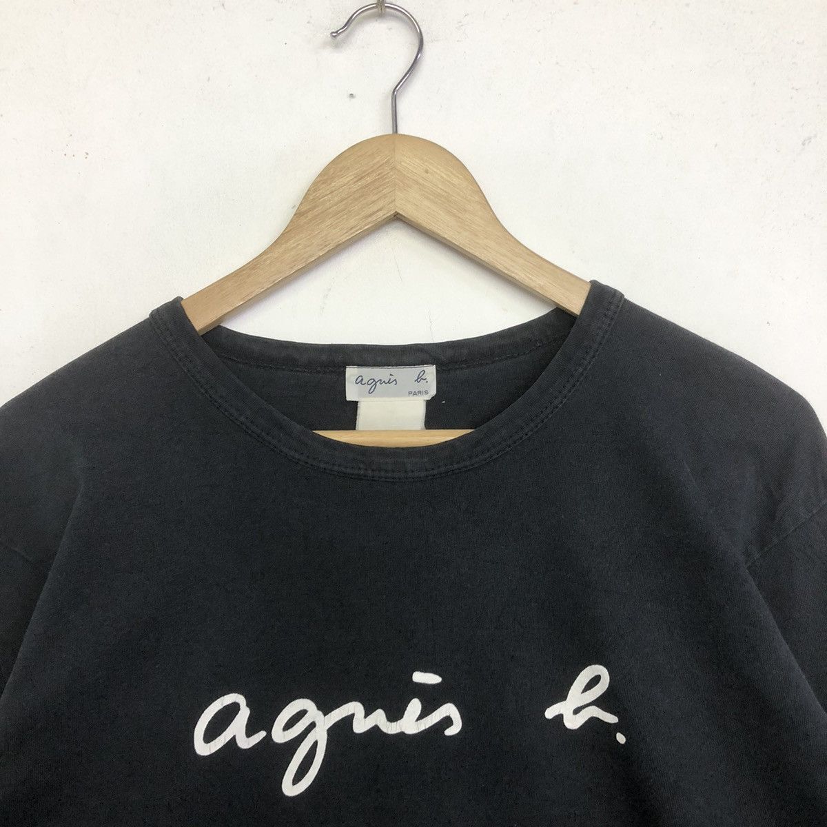 agnes b. AGNES.B SIGNATURE VINTAGE LONG SLEEVE TEE Size US M / EU 48-50 / 2 - 6 Thumbnail