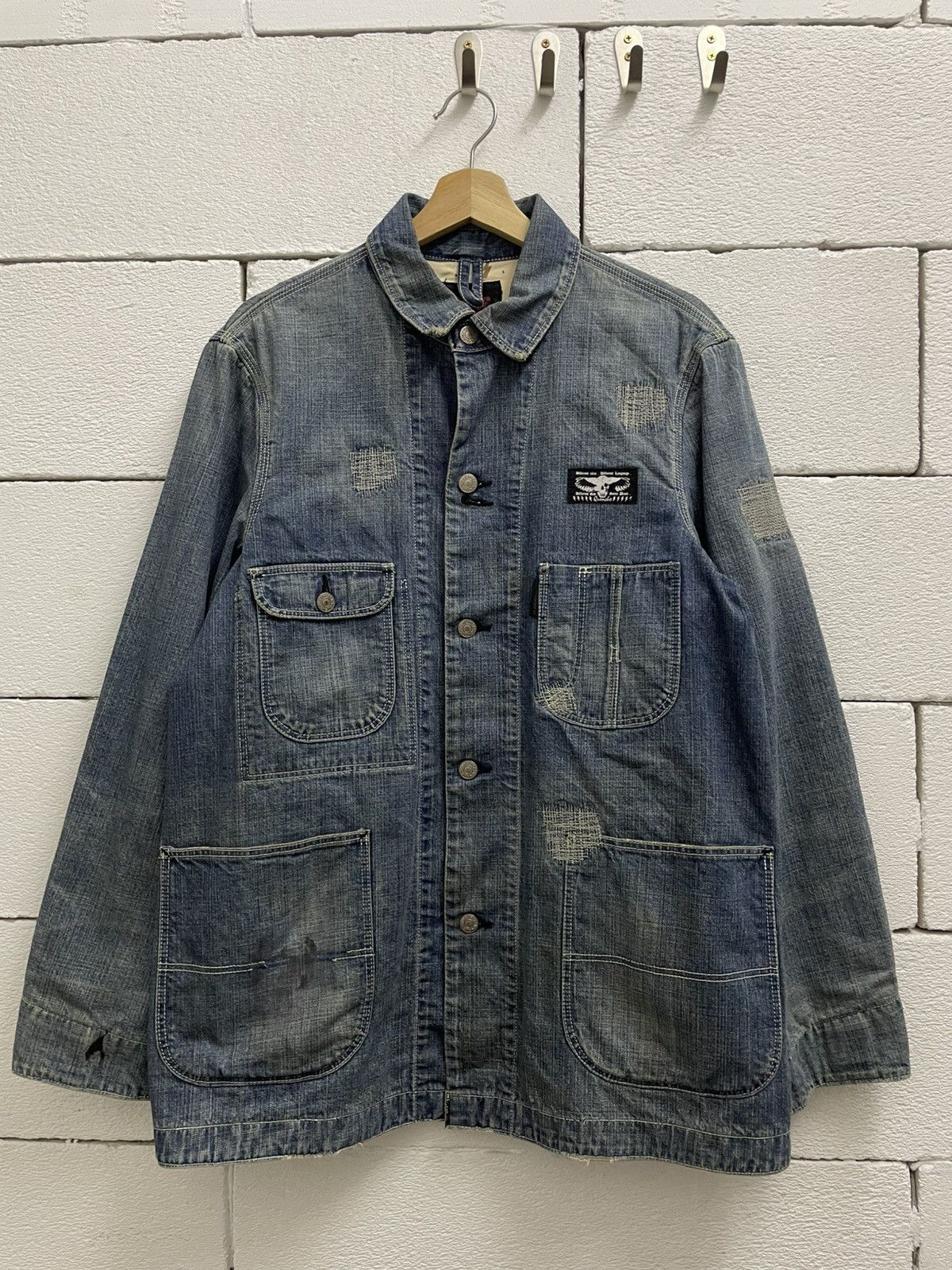 Vintage Vintage Workwear Quench Tokya Japan Chore Jackets Size US L / EU 52-54 / 3 - 7 Thumbnail