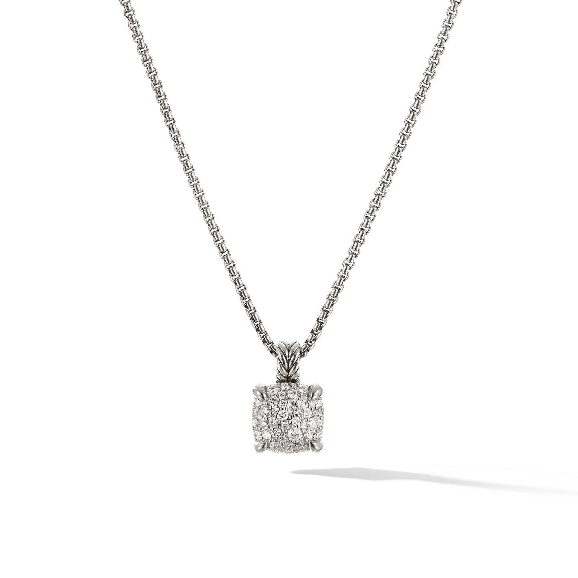 David Yurman o1w1db10526 N12866D Size:9/Chatelaine Necklace in Silver Size ONE SIZE - 1 Thumbnail