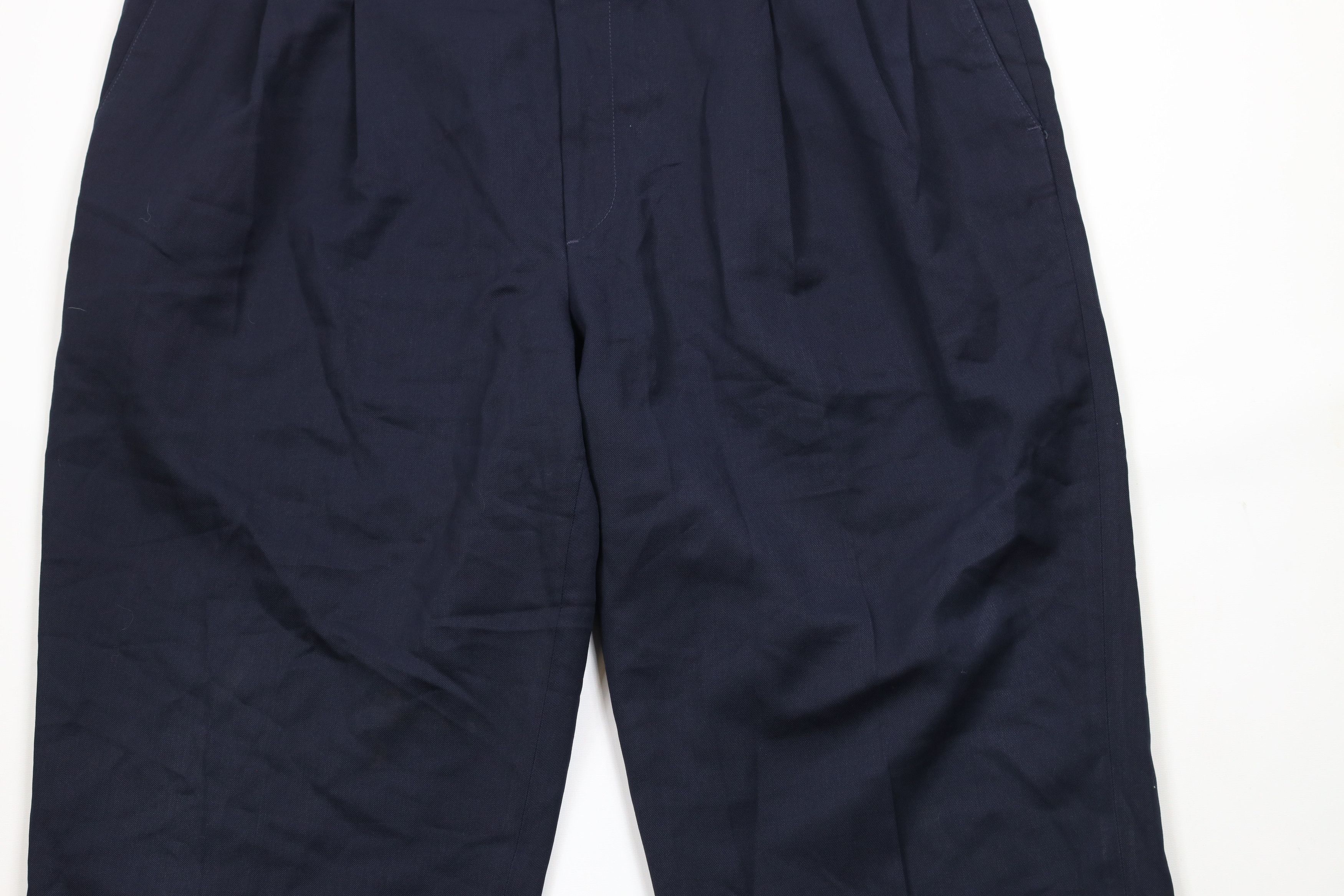 Vintage Vintage 90s Streetwear Wool Blend Wide Leg Chino Pants Size US 44 / EU 60 - 3 Thumbnail