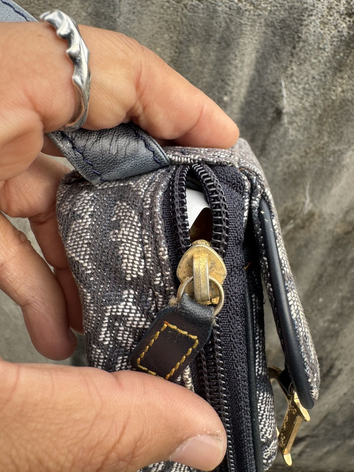 Christian Dior Monsieur 🔥 Christian Dior Diorissimo mini Saddle coin purse Size ONE SIZE - 4 Thumbnail