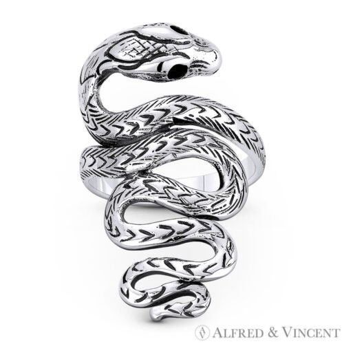 Other Snake Spirit Animal Serpentine Charm Boho Ring Size 7 Size ONE SIZE - 1 Preview