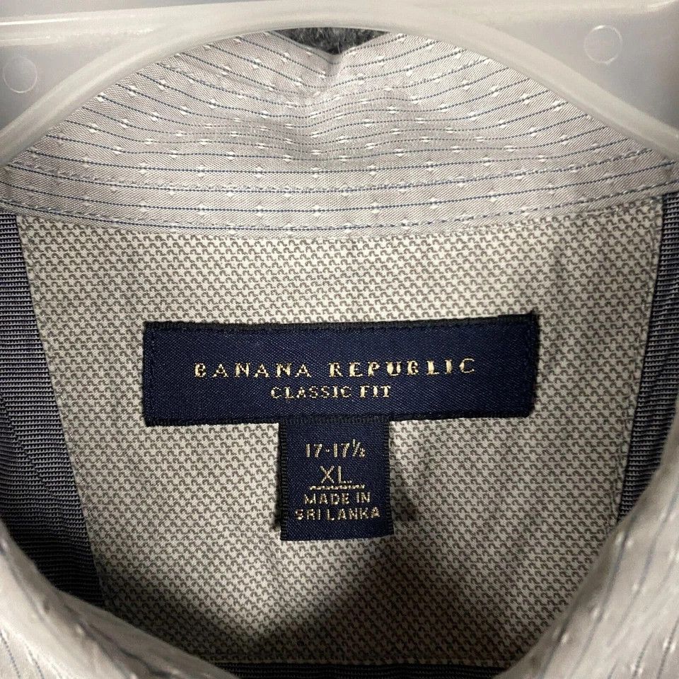 Banana Republic Banana Republic Button Up Shirt Men's XL Classic Fit Size US XL / EU 56 / 4 - 2 Thumbnail