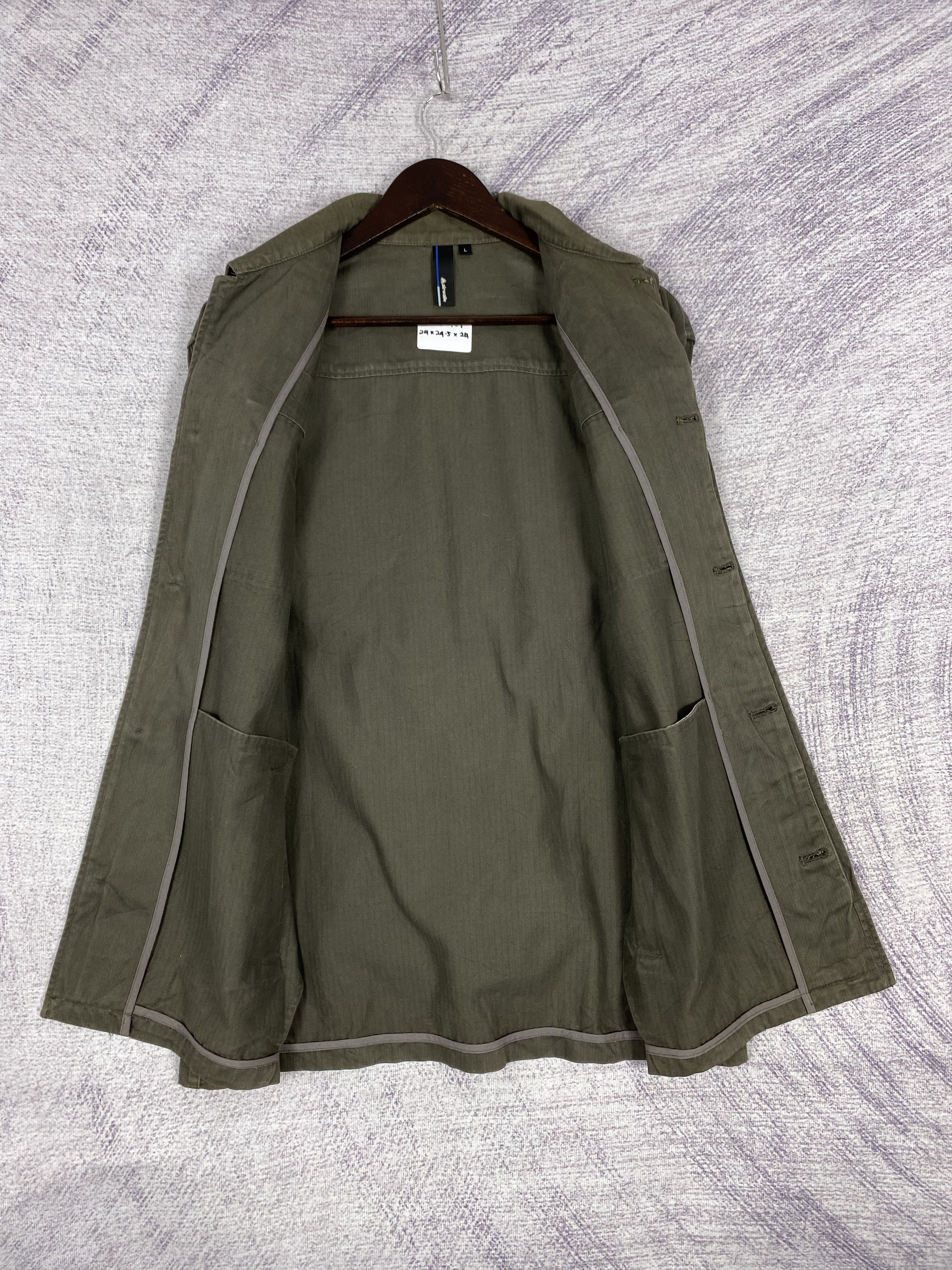 Airwalk Vintage Airwalk Multi Pocket Casual Plain Canvas Jacket Size US L / EU 52-54 / 3 - 6 Thumbnail