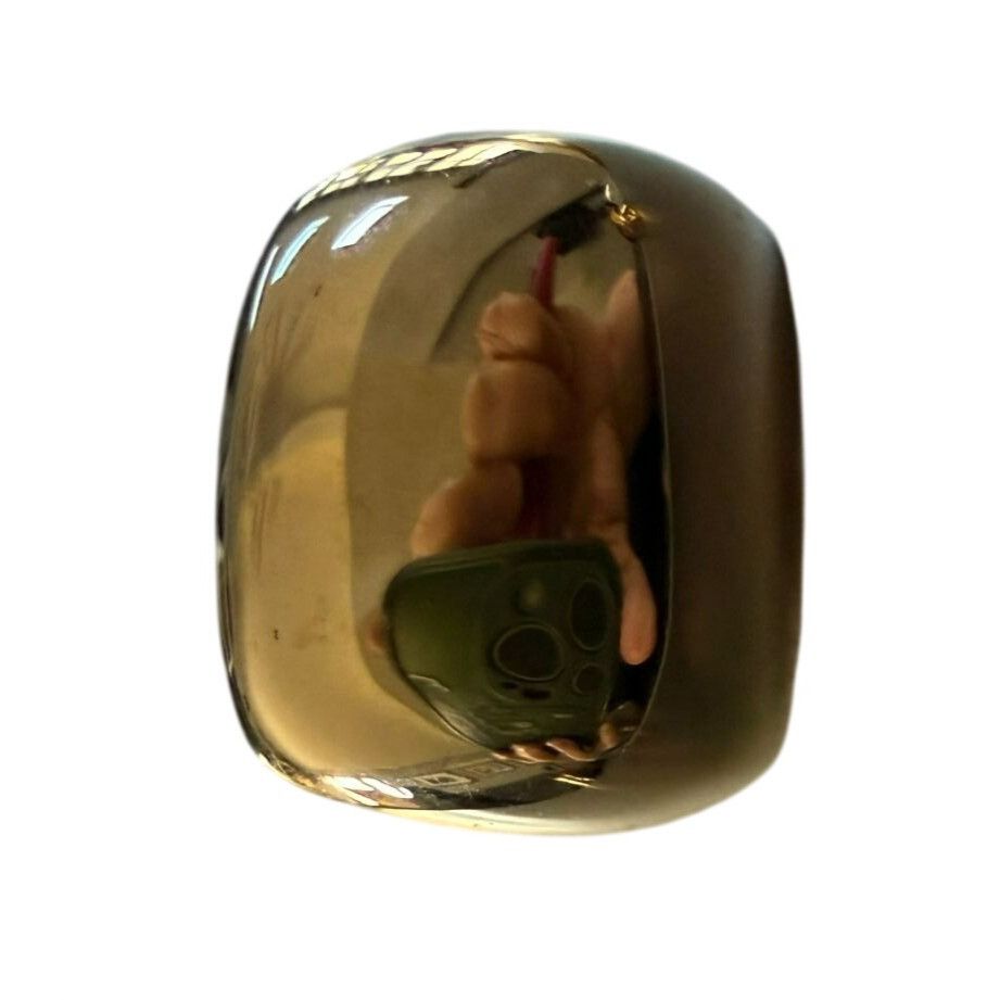 Other Vintage 1980s St John Goldtone Pillow Shape Clip-On Earrings Size ONE SIZE - 2 Thumbnail
