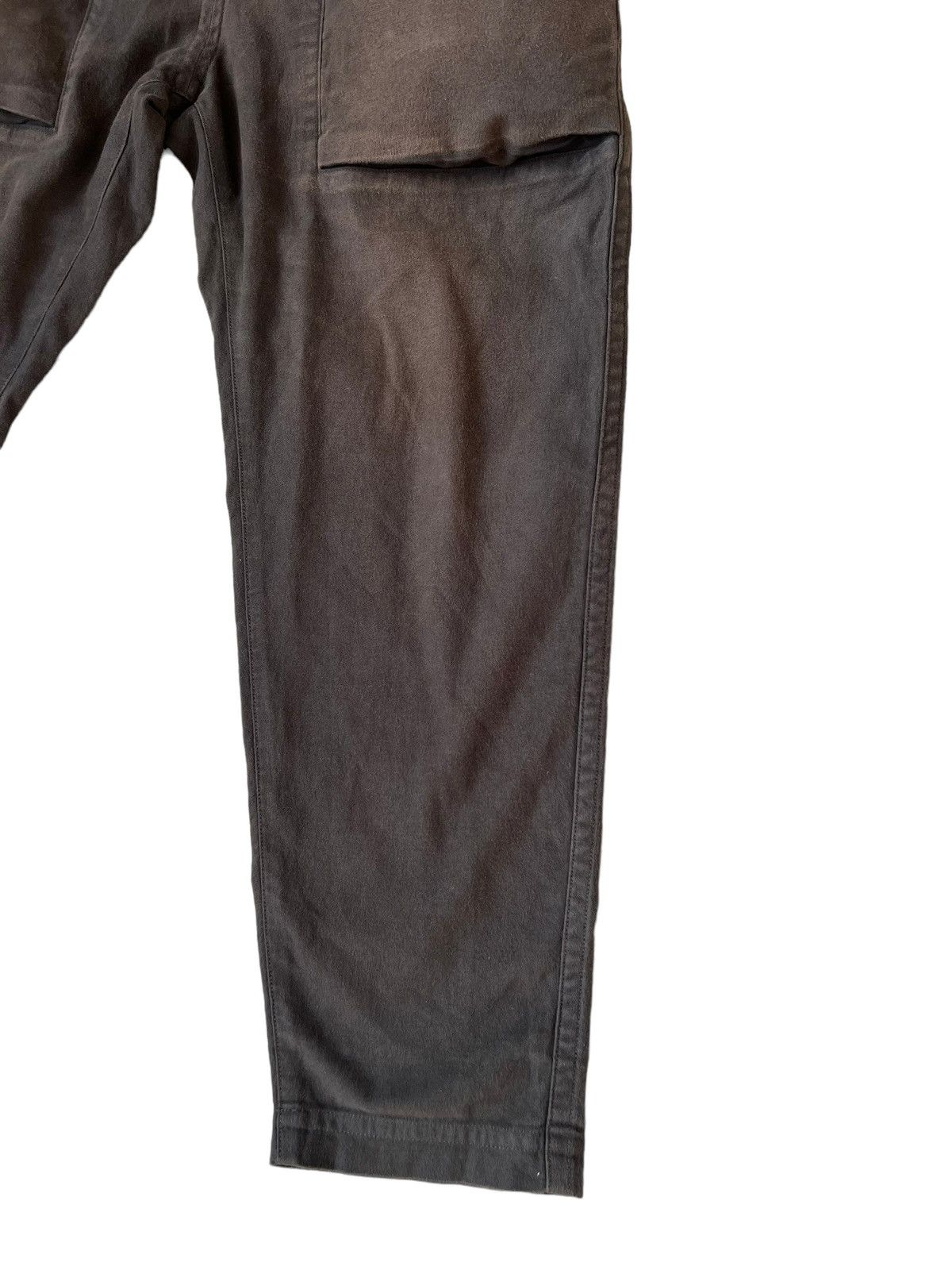 White Mountaineering NWT “Used Look“ Sun Fade Suede Cotton Crop Pant Huge Pocket Size US 30 / EU 46 - 10 Thumbnail