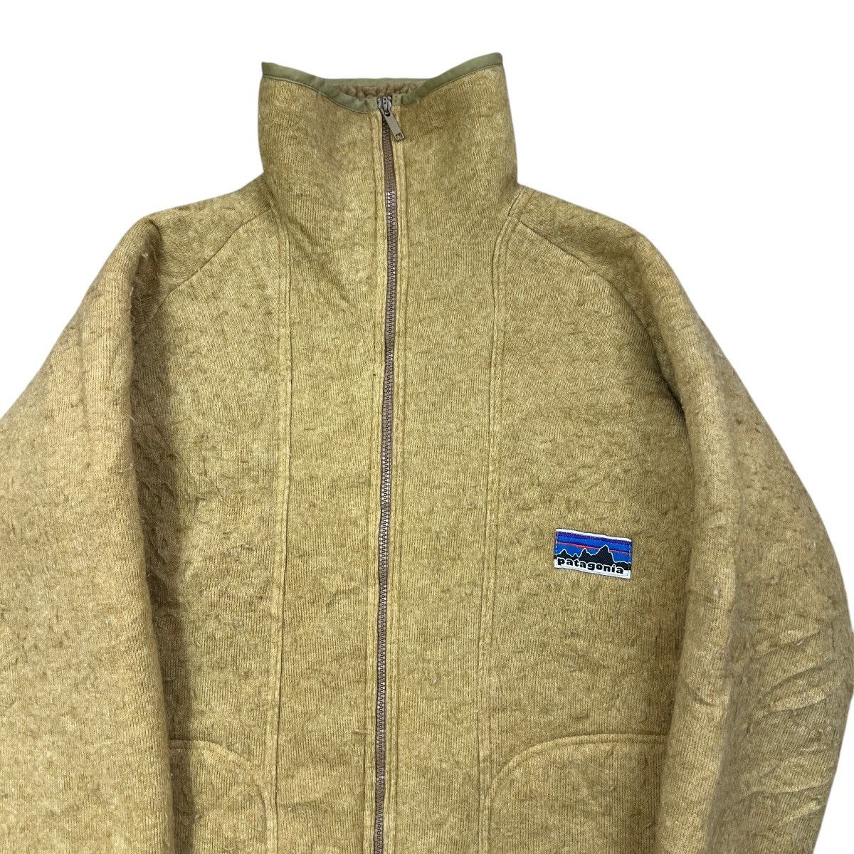 Patagonia × Vintage 💥 SUPER RARE 70s VINTAGE PATAGONIA PILE JACKET CROWN ZIPPER Size US M / EU 48-50 / 2 - 7 Thumbnail
