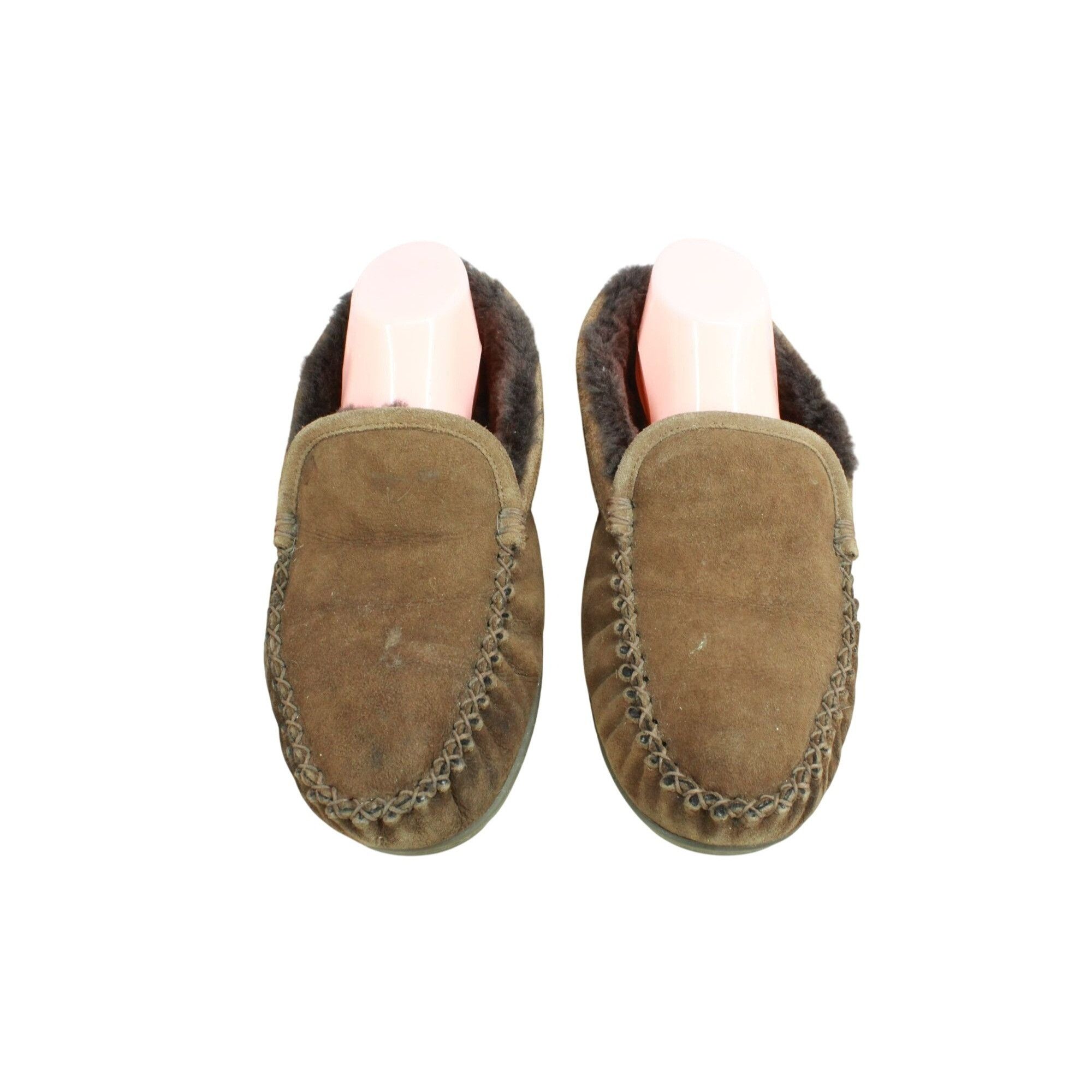 L.L. Bean LL Bean Mens Wicked Good Shearling Lined Venetian Slippers Size US 10 / EU 43 - 5 Thumbnail