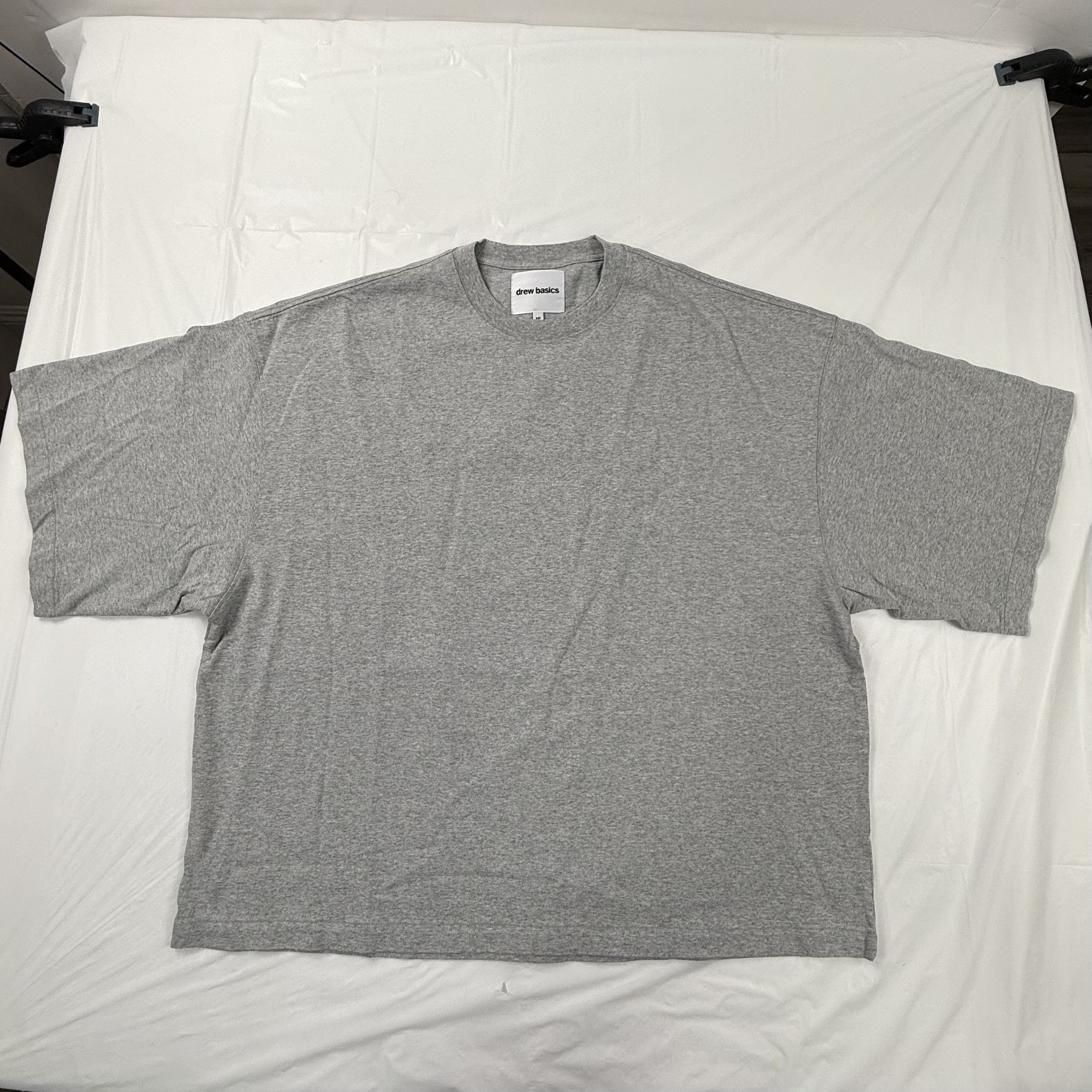 Drew House Drew Basics Oversized T-Shirt XXL Cotton Boxy Tee Size US XXL / EU 58 / 5 - 1 Thumbnail