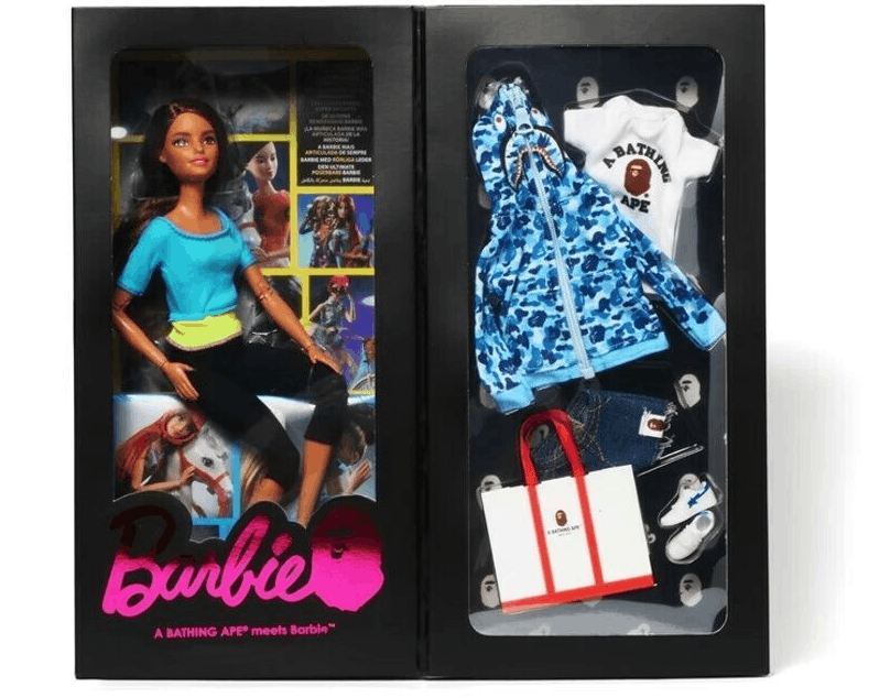 Bape Bape / Barbie Doll w Tote Bag Size ONE SIZE - 2 Thumbnail