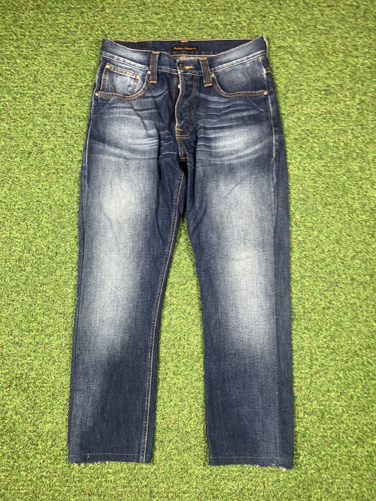 Nudie Jeans Vintage Nudie jeans denim streetwear style size 32x34 Size US 32 / EU 48 - 4 Thumbnail
