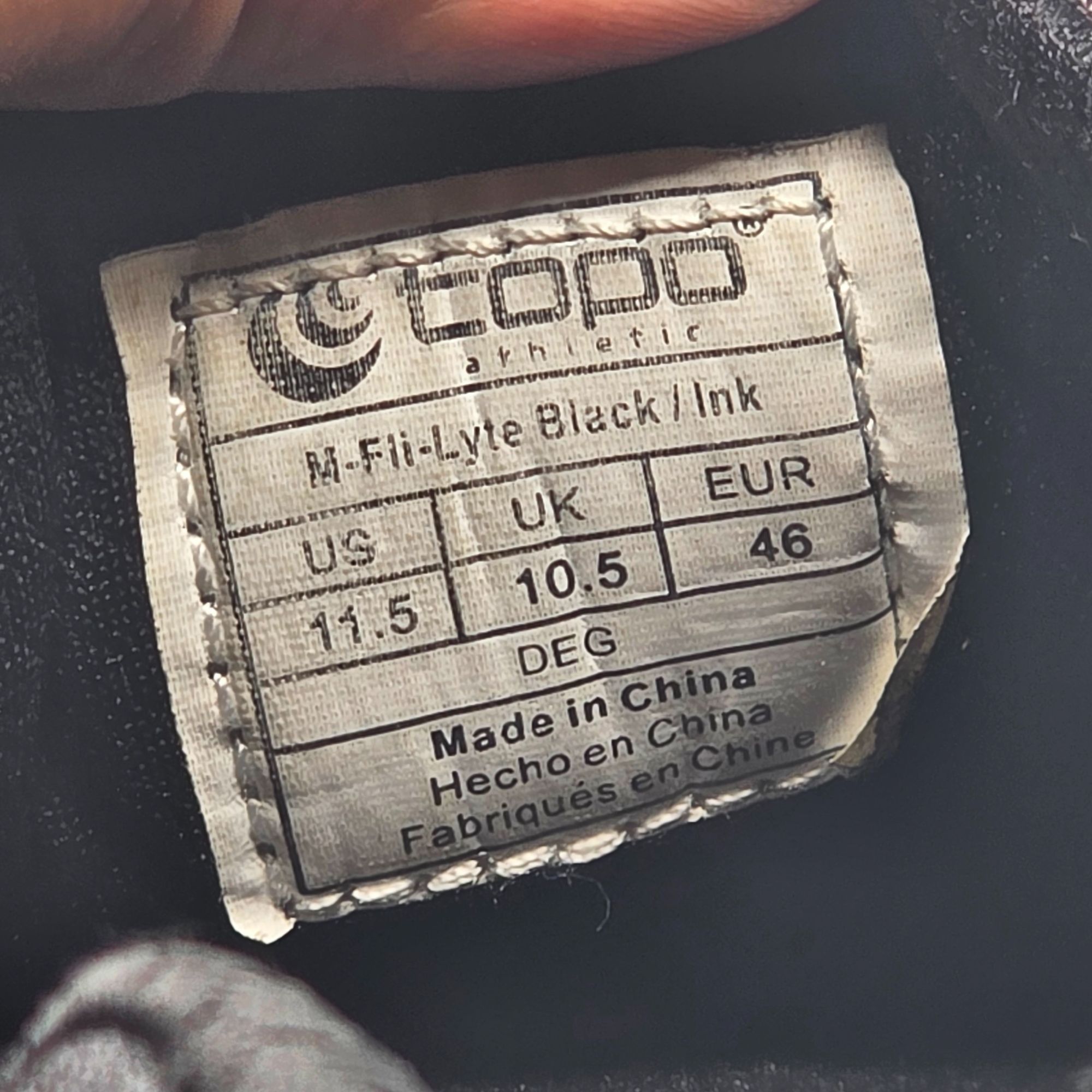Other Topo Athletic M-Fli-Lyte Mens 11.5 Black/Ink Lightweight Run Size US 11.5 / EU 44-45 - 6 Thumbnail