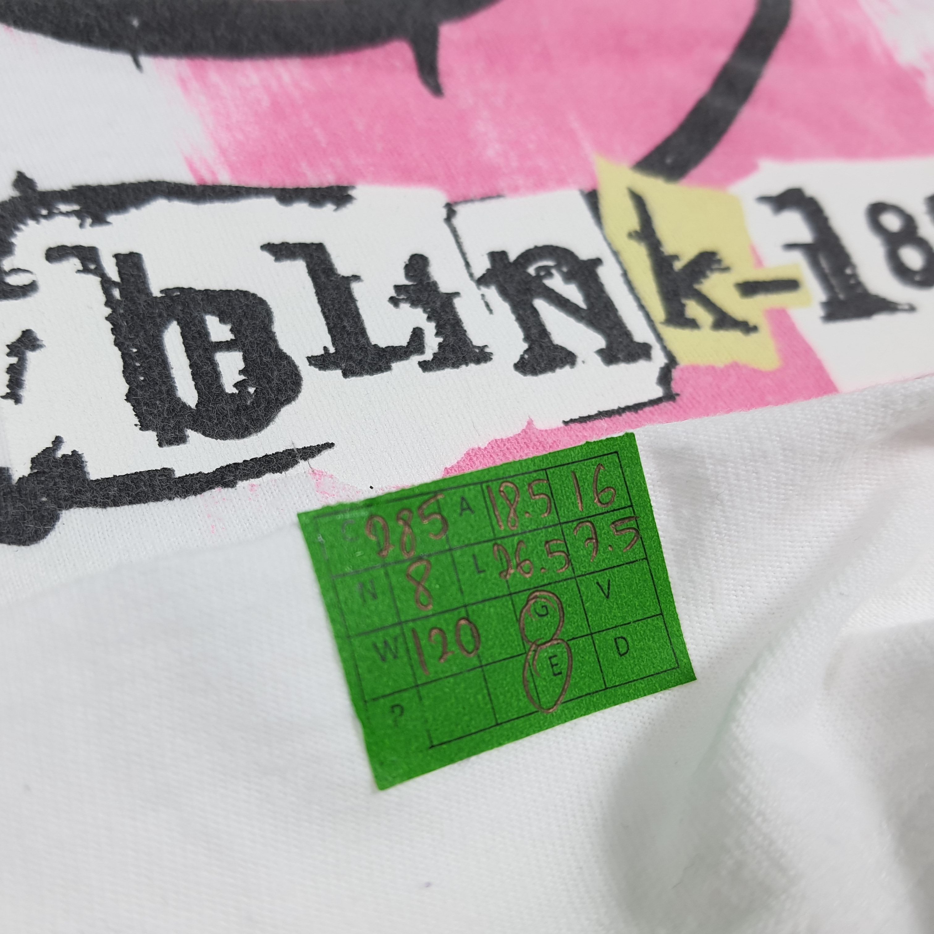 Tultex Vintage Blink-182 America Rock Band Tshirt C285N8 Size US S / EU 44-46 / 1 - 8 Thumbnail