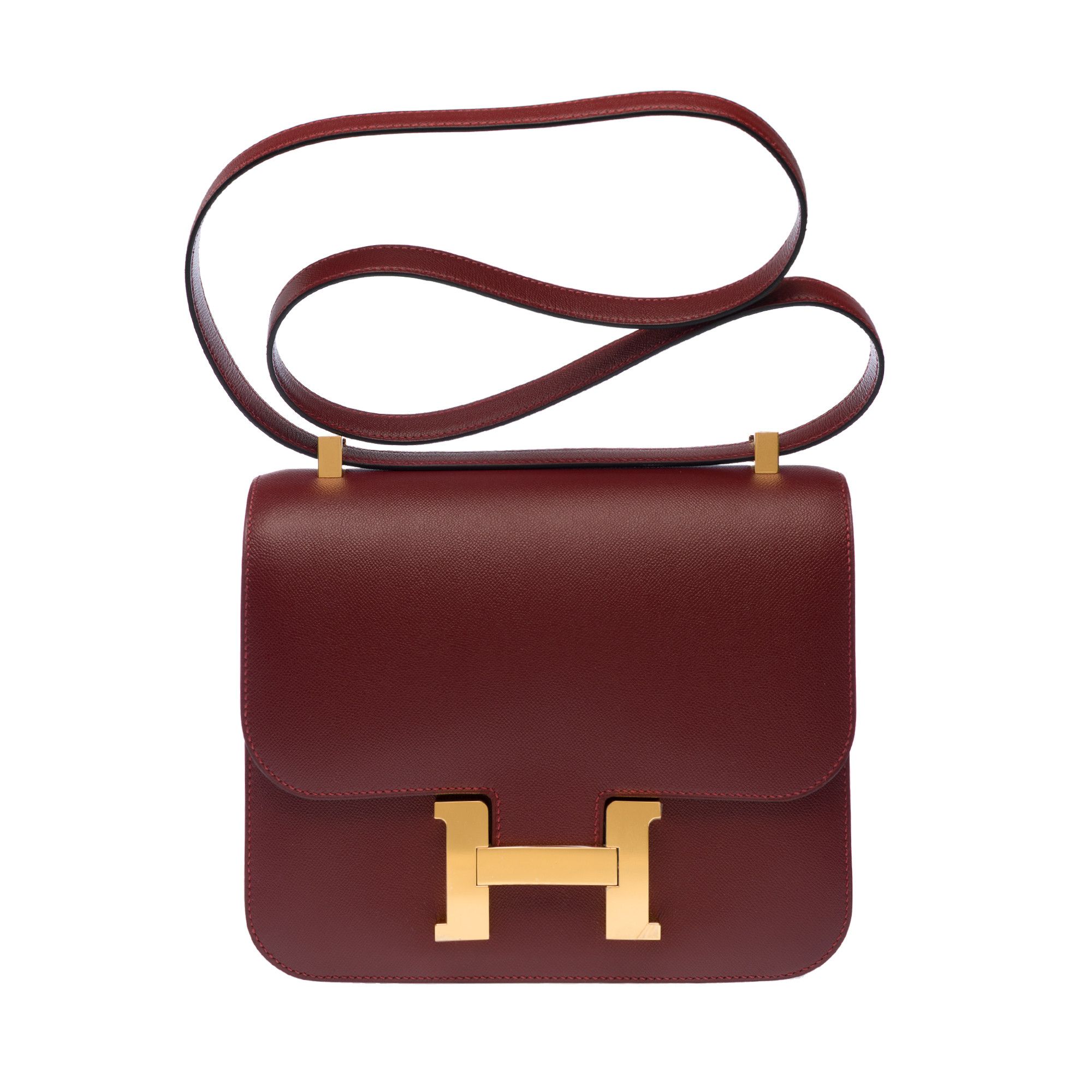 Hermes Hermes Constance in Red Leather Size ONE SIZE - 3 Thumbnail