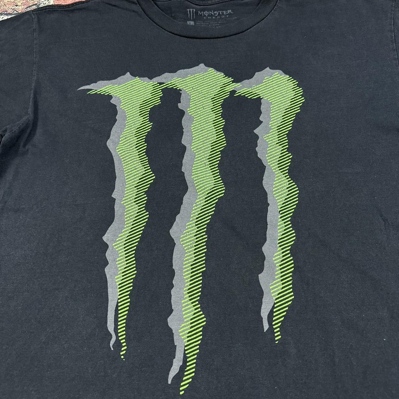 Other Y2K Monster Energy Drink T Shirt Logo Cyber Grunge Motocross Size US L / EU 52-54 / 3 - 6 Thumbnail