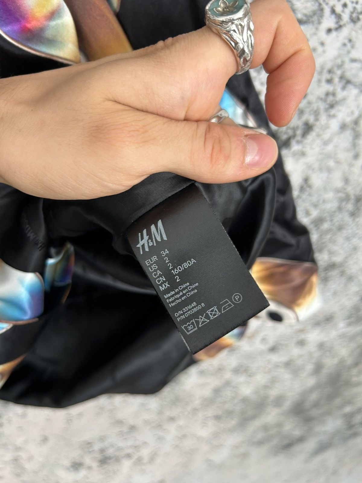 H&M × Moschino H&M x Moschino CDs Vinyls Jacket Avant Garde Designer Size S / US 4 / IT 40 - 7 Thumbnail