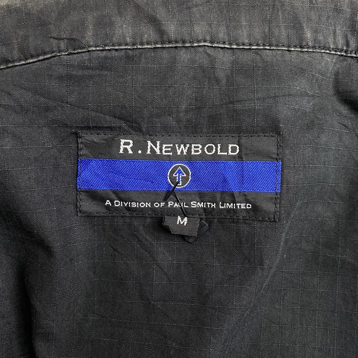 R.Newbold R NEWBOLD Denim Chore Full Zipper Fleece Jeans Bomber Jacket Size US M / EU 48-50 / 2 - 3 Thumbnail