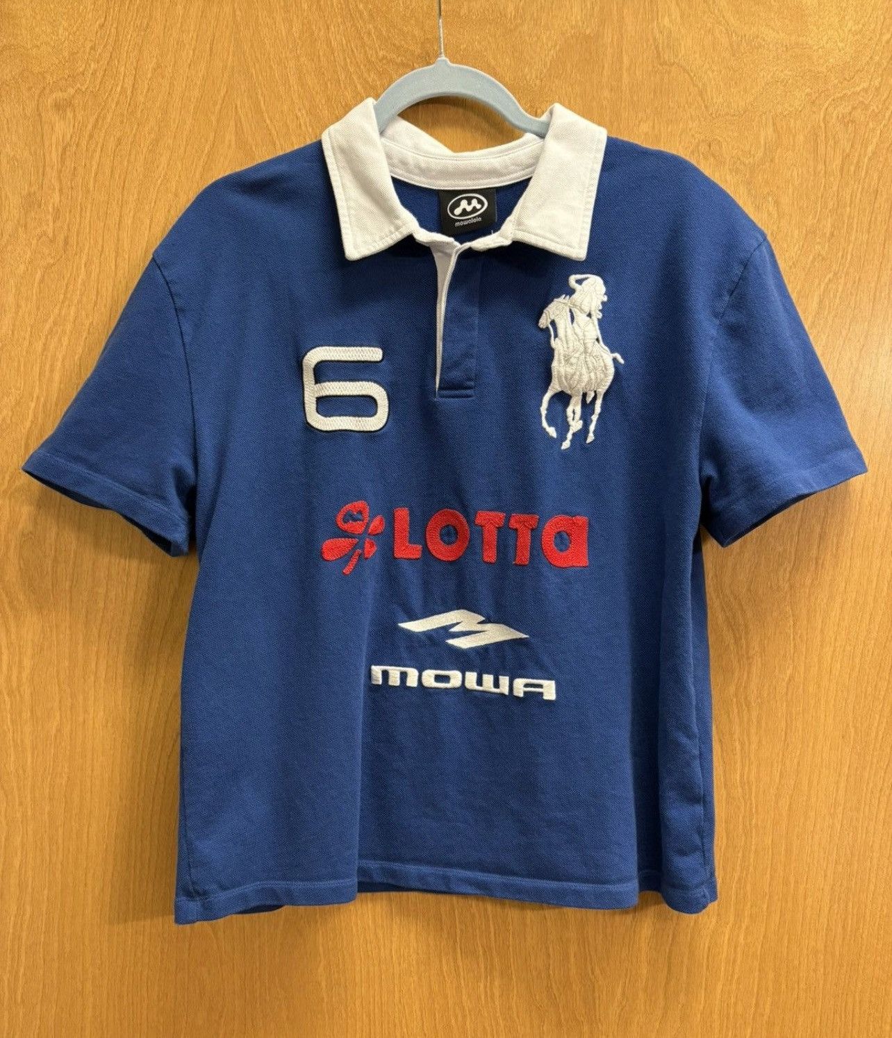 Mowalola lotta polo ポロシャツ 完売品 MOWALOLA ATL MENS POLO モワローラ ポロシャツ L - メルカリ
