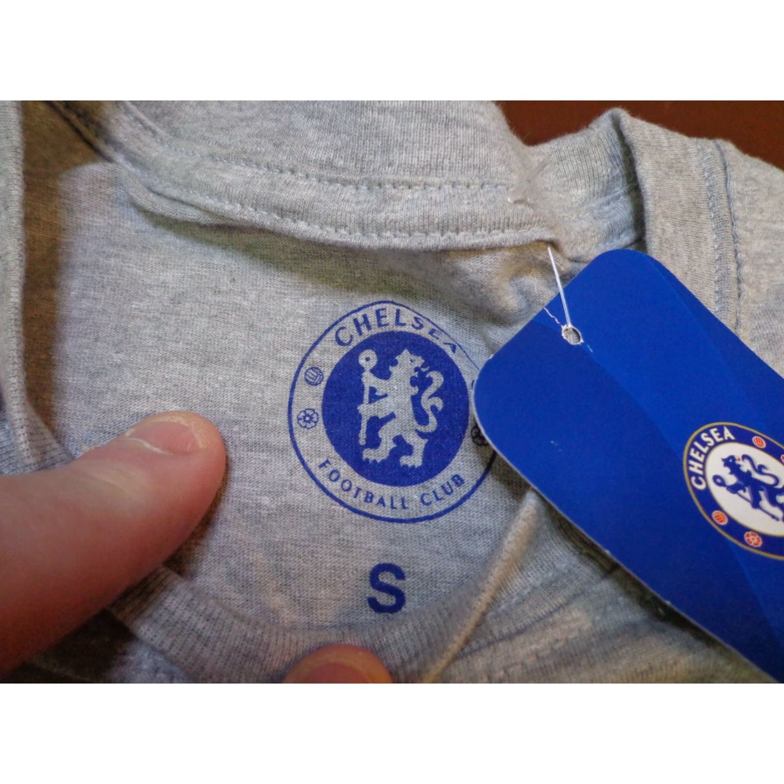 Vintage Chelsea Football Club T-Shirt Gray Mens Small Graphic Tee Kings Of London Futbol Size US S / EU 44-46 / 1 - 3 Thumbnail