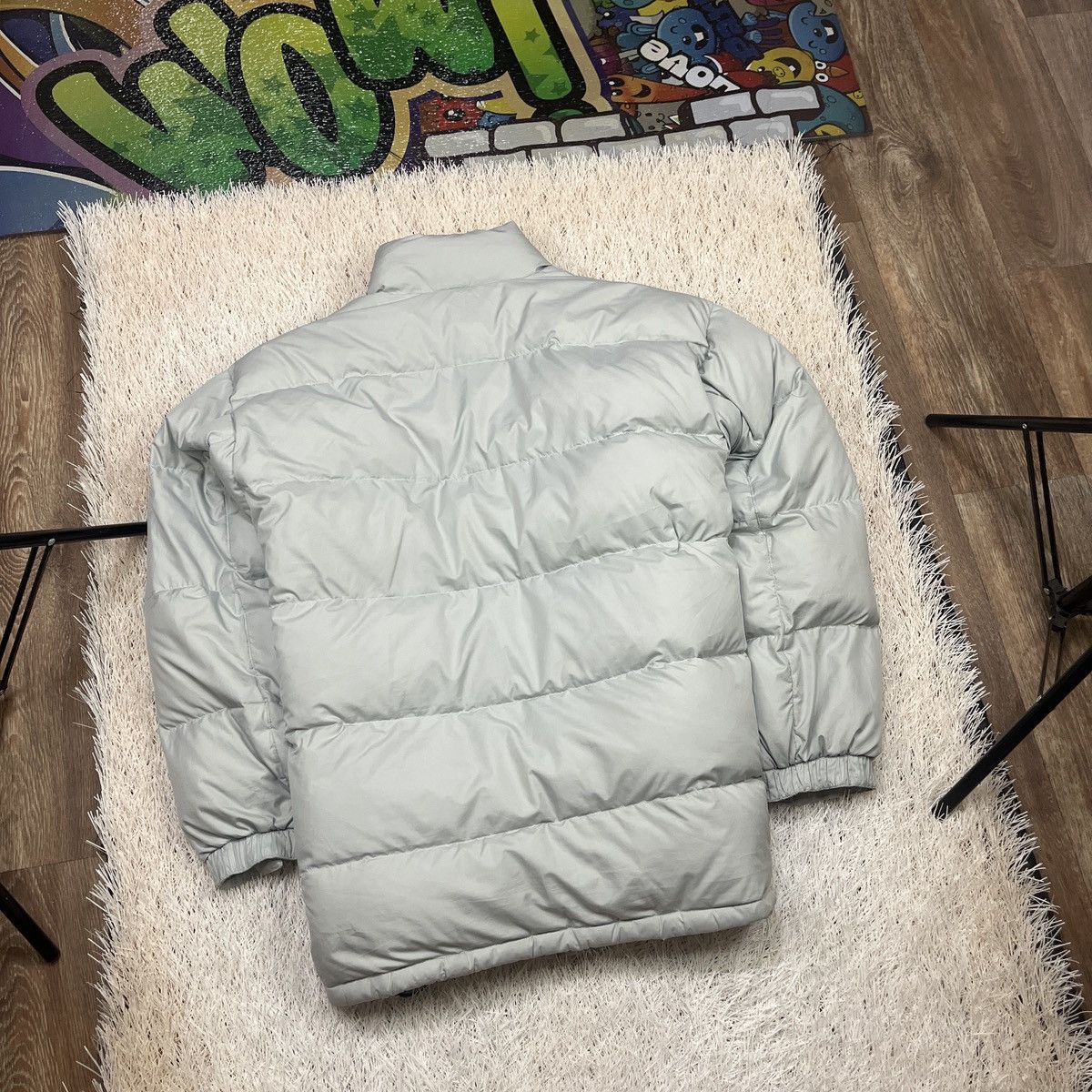Vintage RARE Vintage 90s NIKE Duck Down Puffer Jacket Size US L / EU 52-54 / 3 - 2 Thumbnail