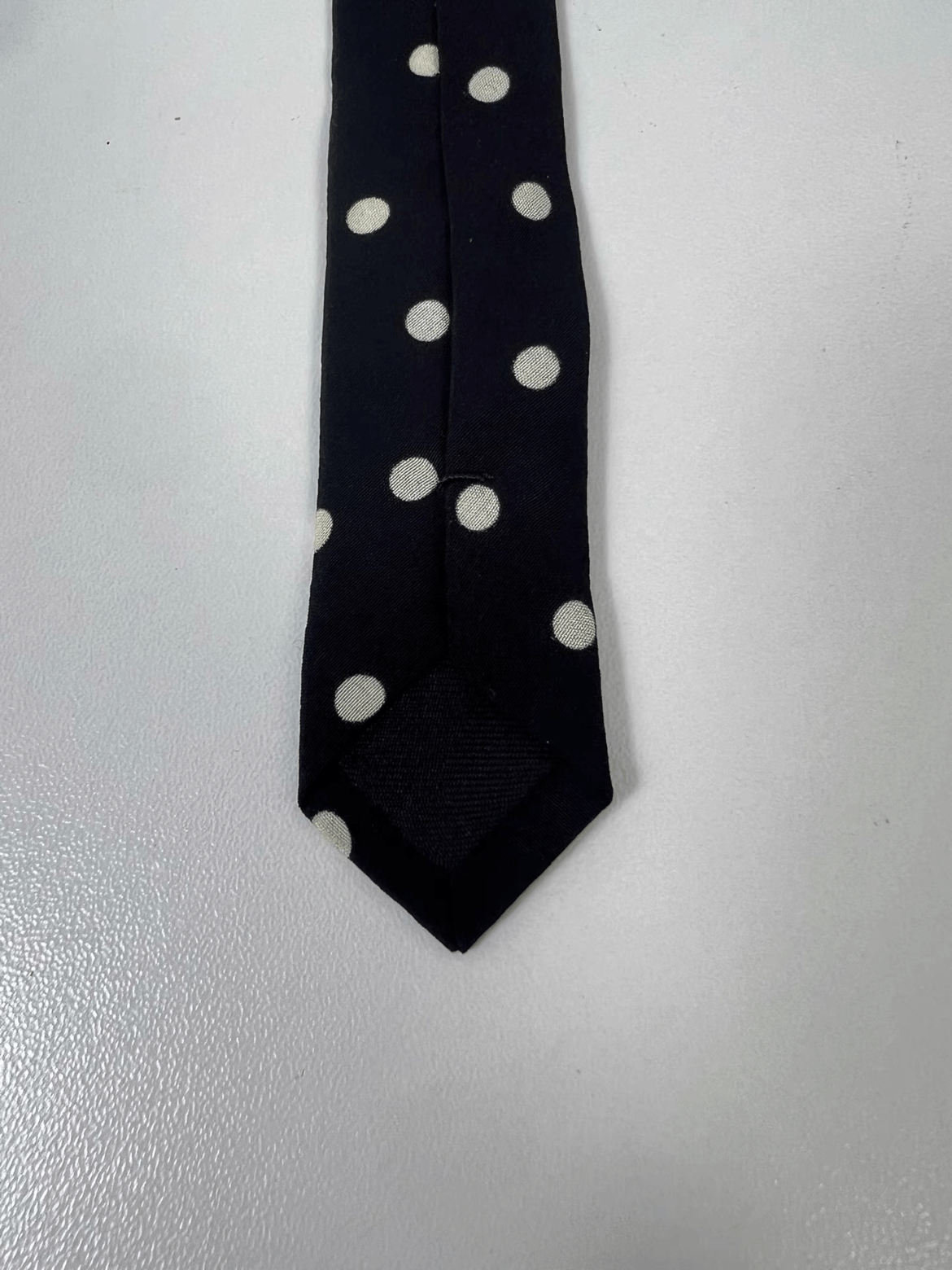 Hedi Slimane × Saint Laurent Paris Saint Laurent Paris 16AW Poke Dots Tie Size ONE SIZE - 5 Thumbnail