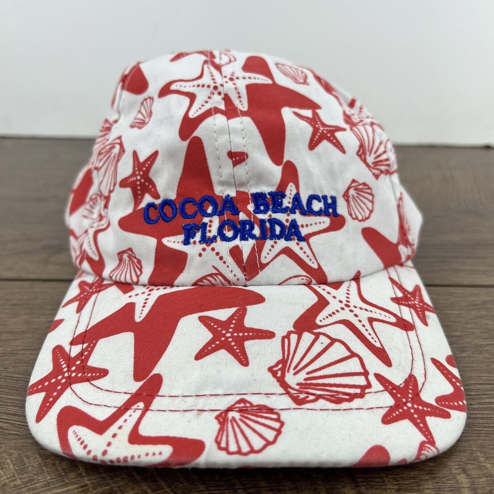 Other Cocoa Beach Florida Hat Cocoa Beach Red Hat Adjustable Adult Size ONE SIZE - 3 Thumbnail