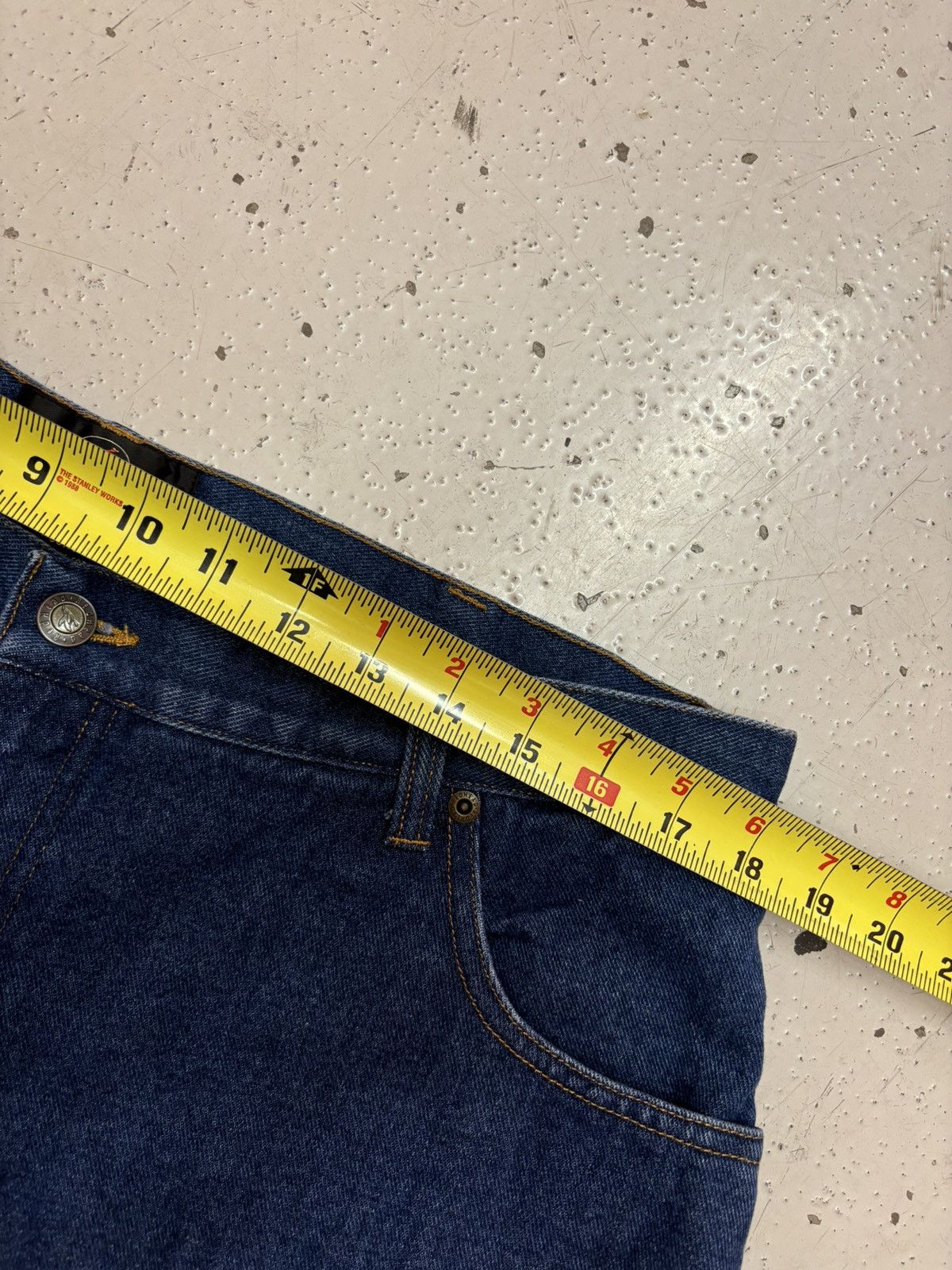 Vintage ***FINAL DROP***RARE REDHEAD FLEECE LINED DENIM PANT 38x32 Size US 38 / EU 54 - 8 Thumbnail