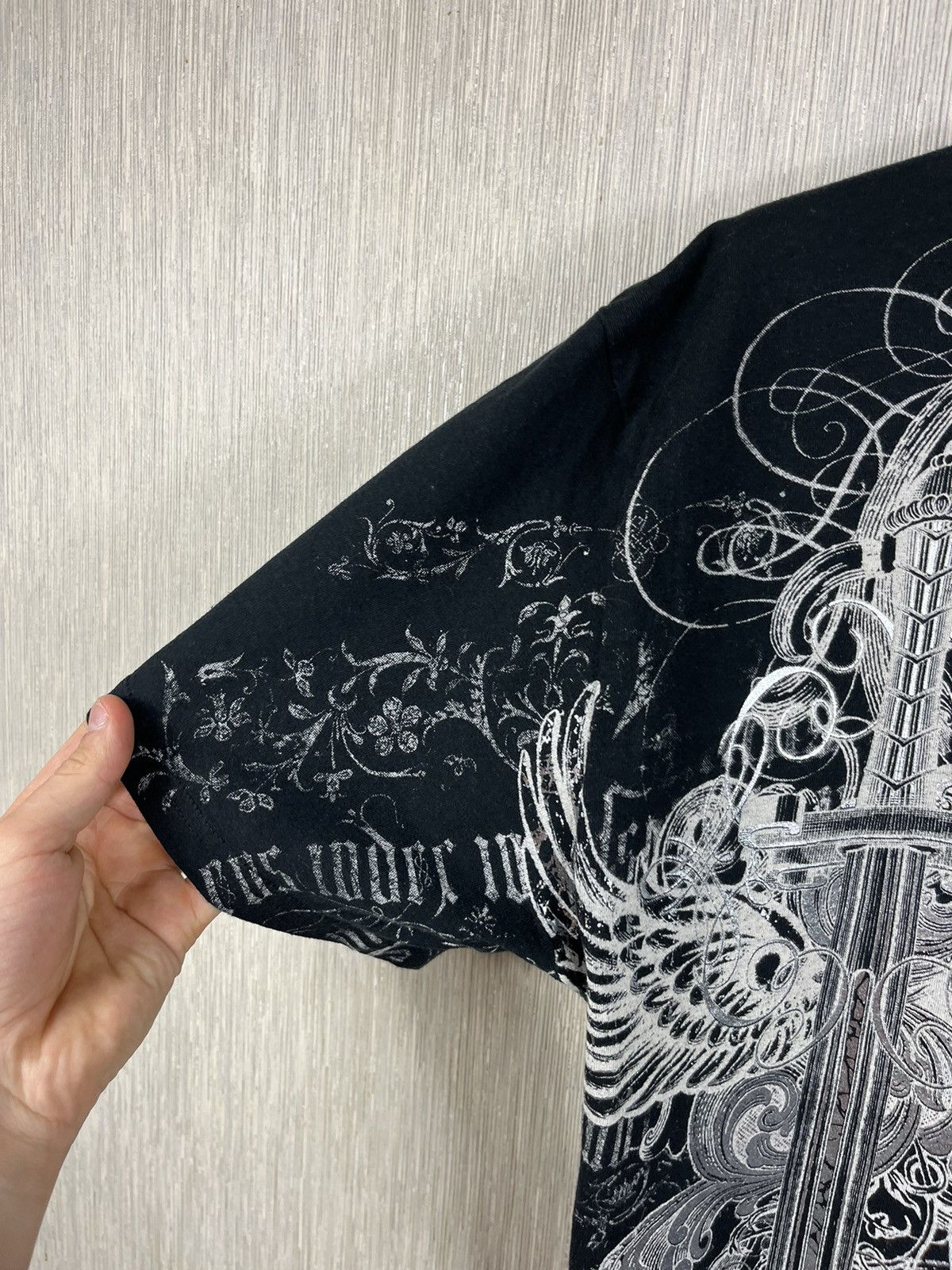 Affliction × Ed Hardy × Vintage Vintage y2k Konflic christian audigier affliction tee tshirt Size US XL / EU 56 / 4 - 10 Thumbnail
