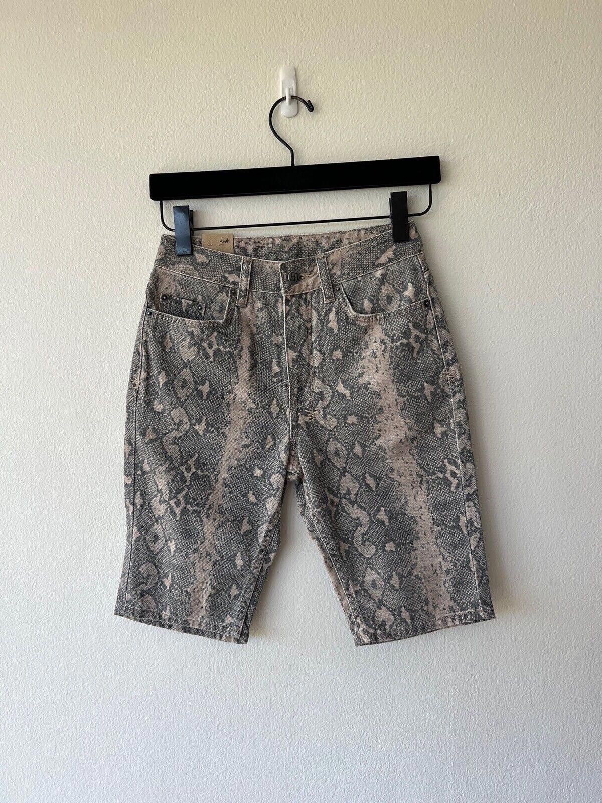 Ksubi new Ksubi womens denim short applaye snake small xs 24 6 Size 24" / US 00 / IT 34 - 1 Thumbnail