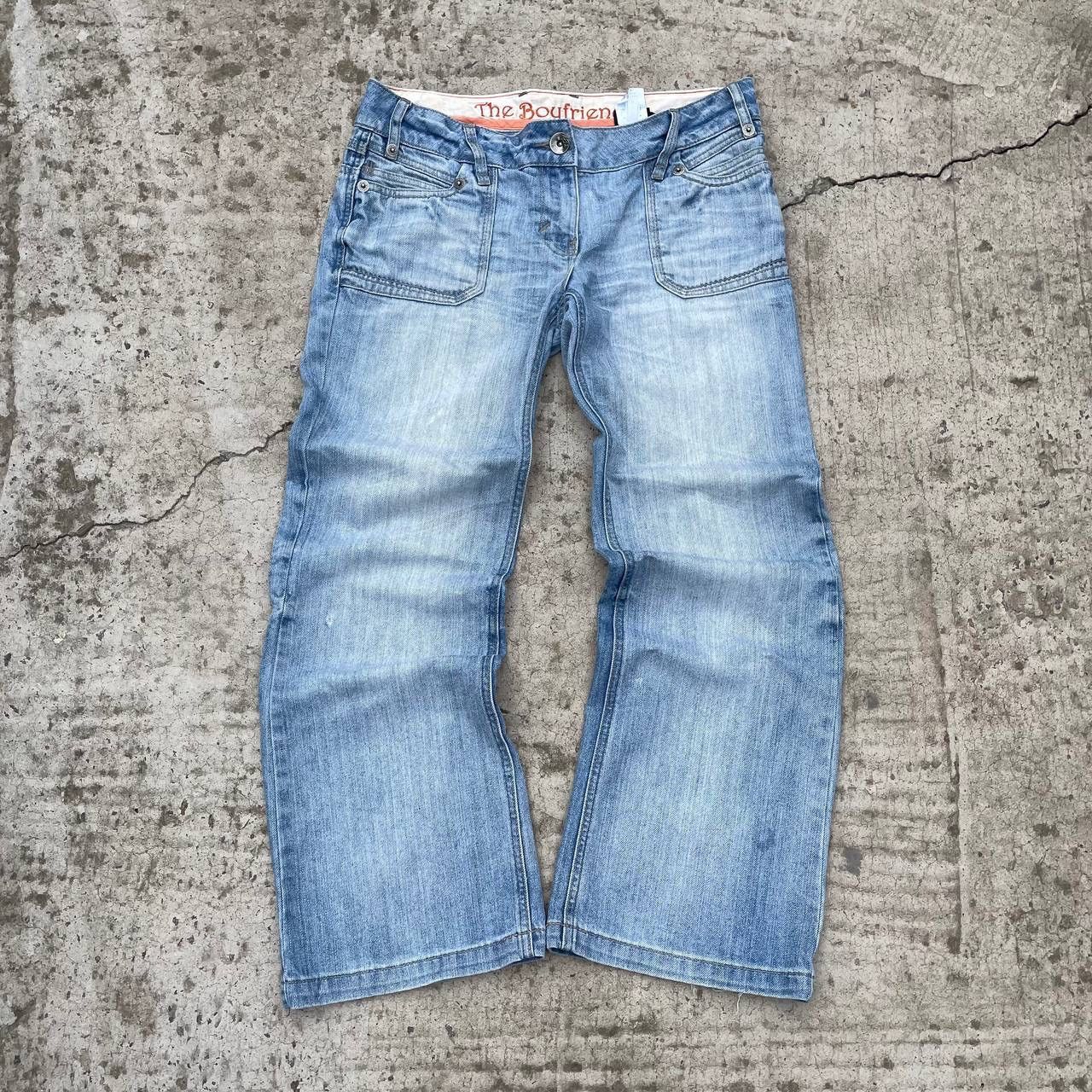 Y/Project Vintage Women’s Baggy Jeans The Boyfriend Y2K 00s USA Size 27" / US 4 / IT 40 - 3 Thumbnail
