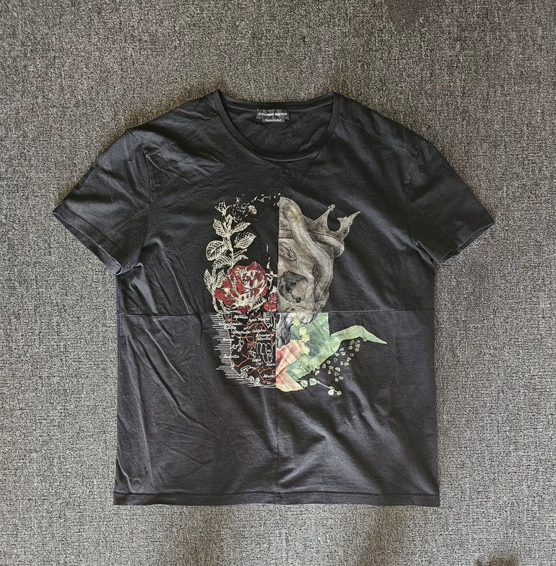 Alexander McQueen Alexander Mcqueen Skull short sleeves Size US XL / EU 56 / 4 - 1 Thumbnail