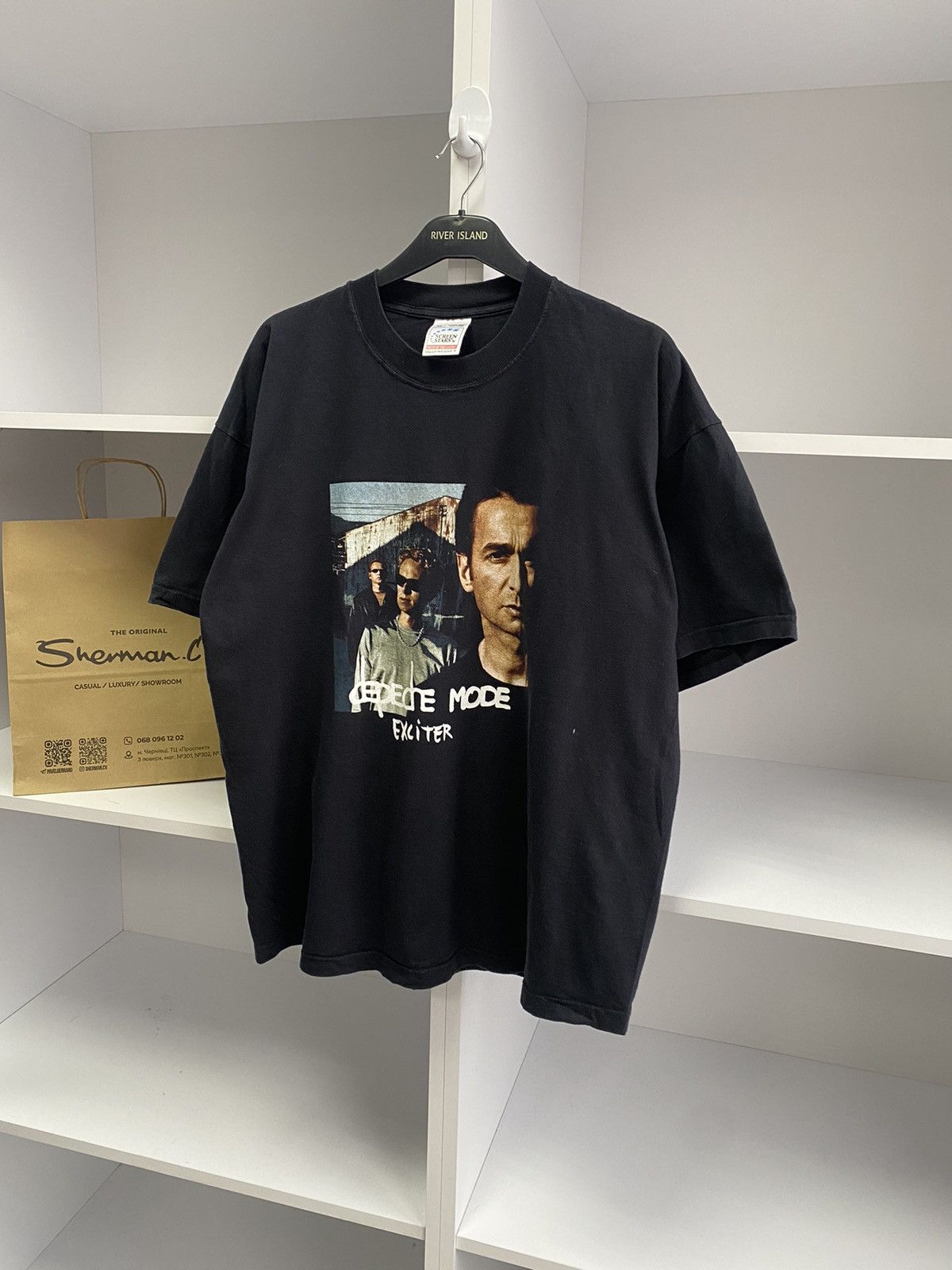 Band Tees × Vintage Vintage 2001 Depeche Mode Exciter Tour Tee Size US XL / EU 56 / 4 - 5 Thumbnail