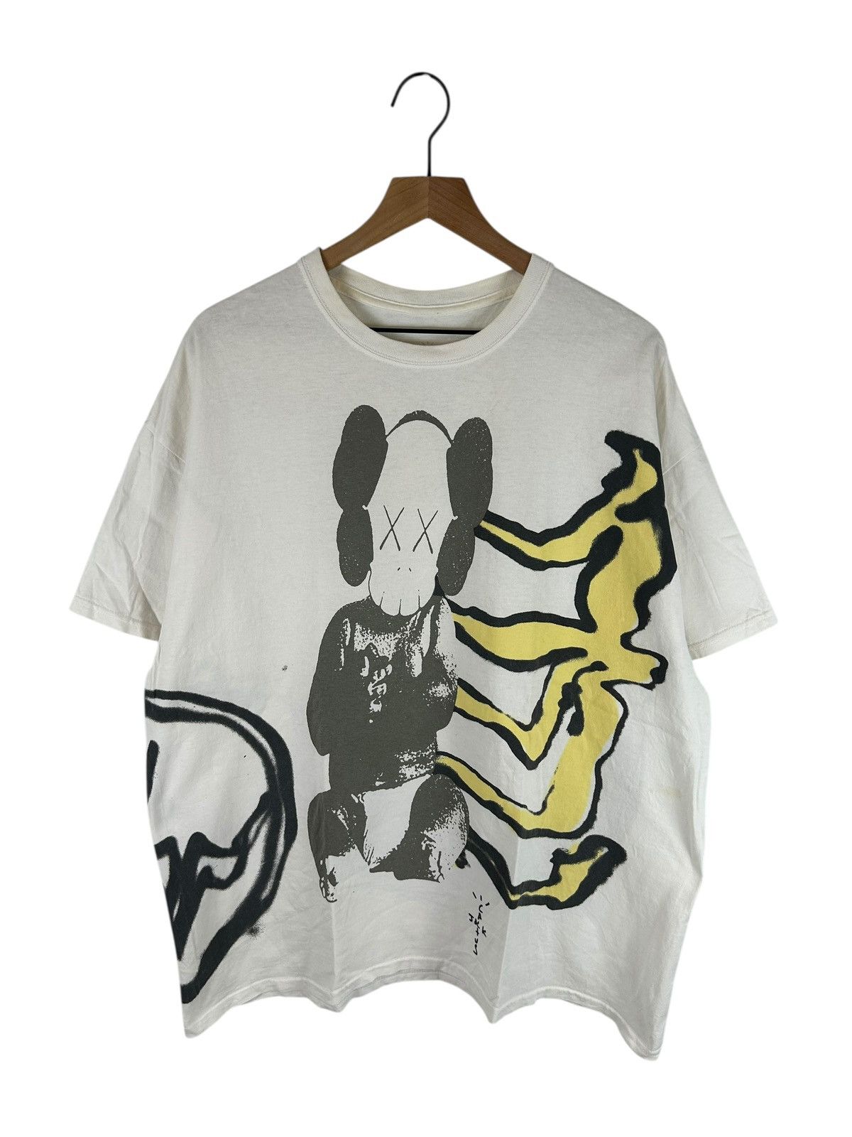 Fragment Design × Kaws × Travis Scott SS21 Travis Scott Cactus Jack + Kaws For Fragment Tee Size US XL / EU 56 / 4 - 1 Thumbnail