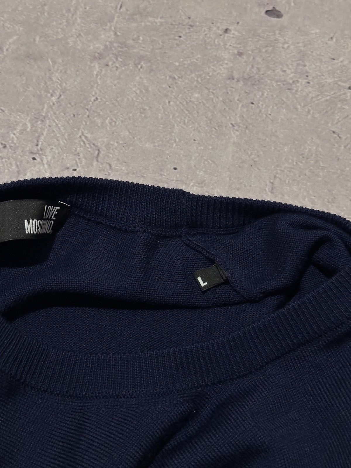Moschino Love Moschino Ski Slim Light Jumper / Sweater Size US L / EU 52-54 / 3 - 6 Thumbnail