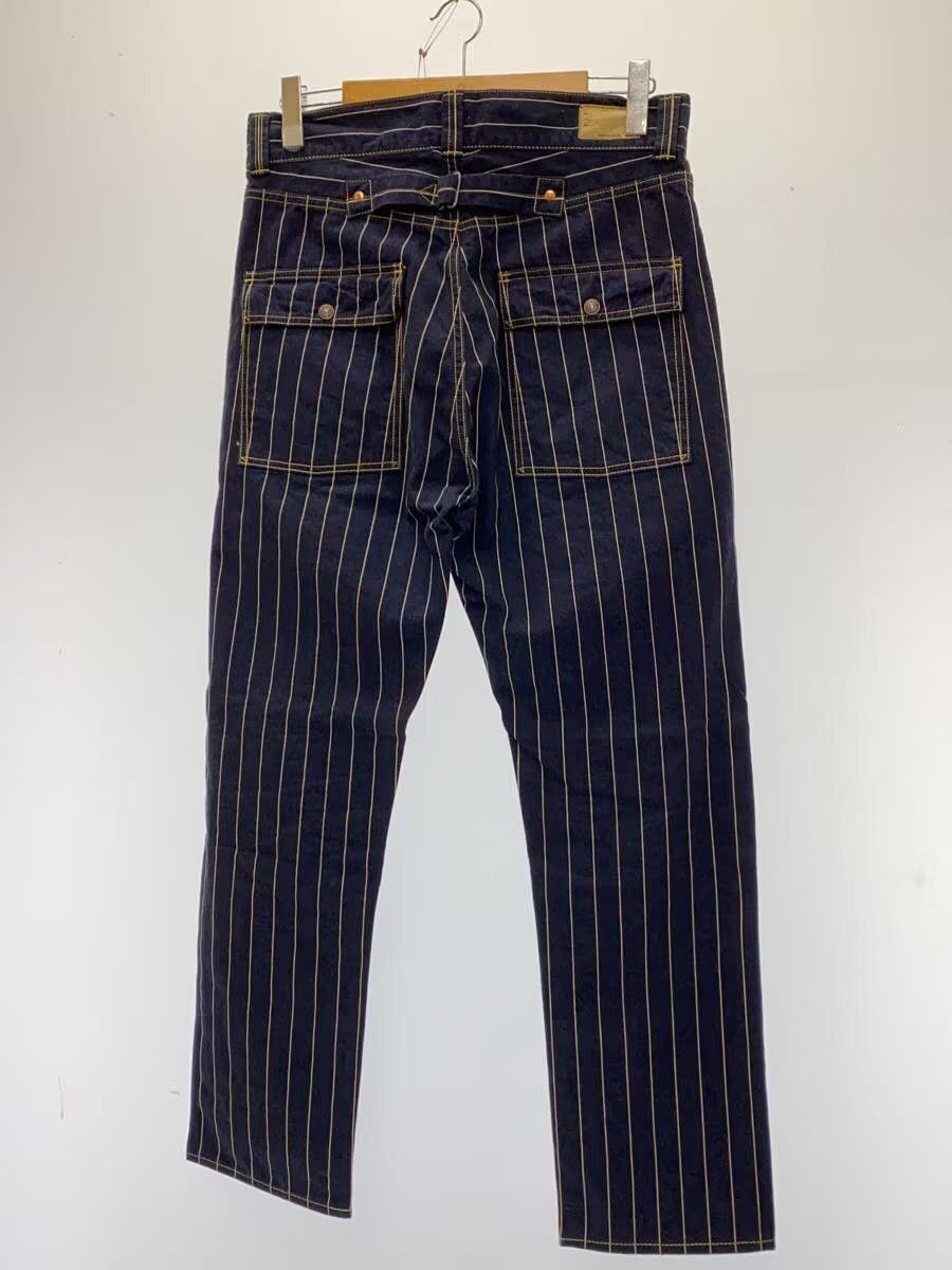 Kapital Striped Cargo Denim Jeans Size US 33 - 2 Thumbnail