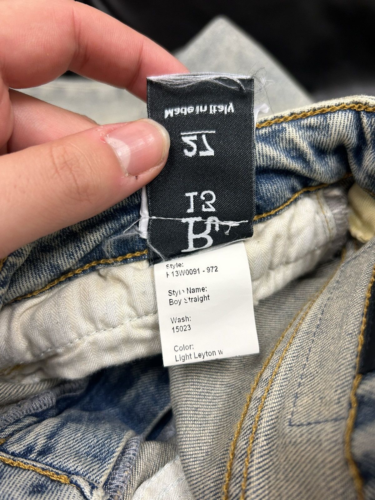 R13 Cropped Leg Denim Size US 27 - 8 Thumbnail