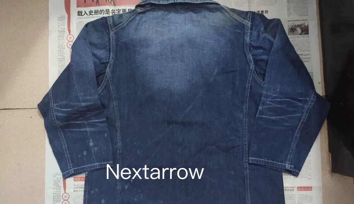 Visvim VISVIM 18AW SS BUCKY COVERALL DRY DENIM jacket Size US M / EU 48-50 / 2 - 2 Thumbnail