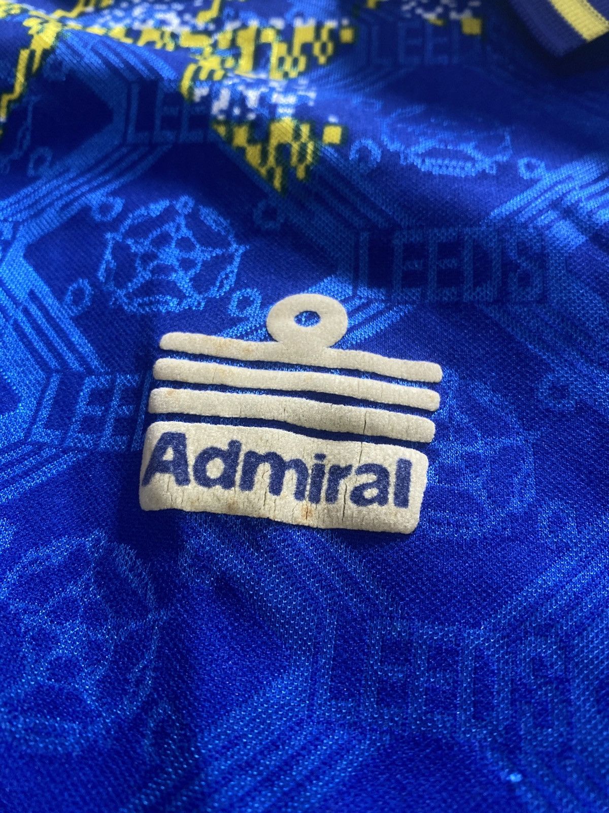 Other admiral vintage Leeds united jersey 90s Size US L / EU 52-54 / 3 - 6 Thumbnail