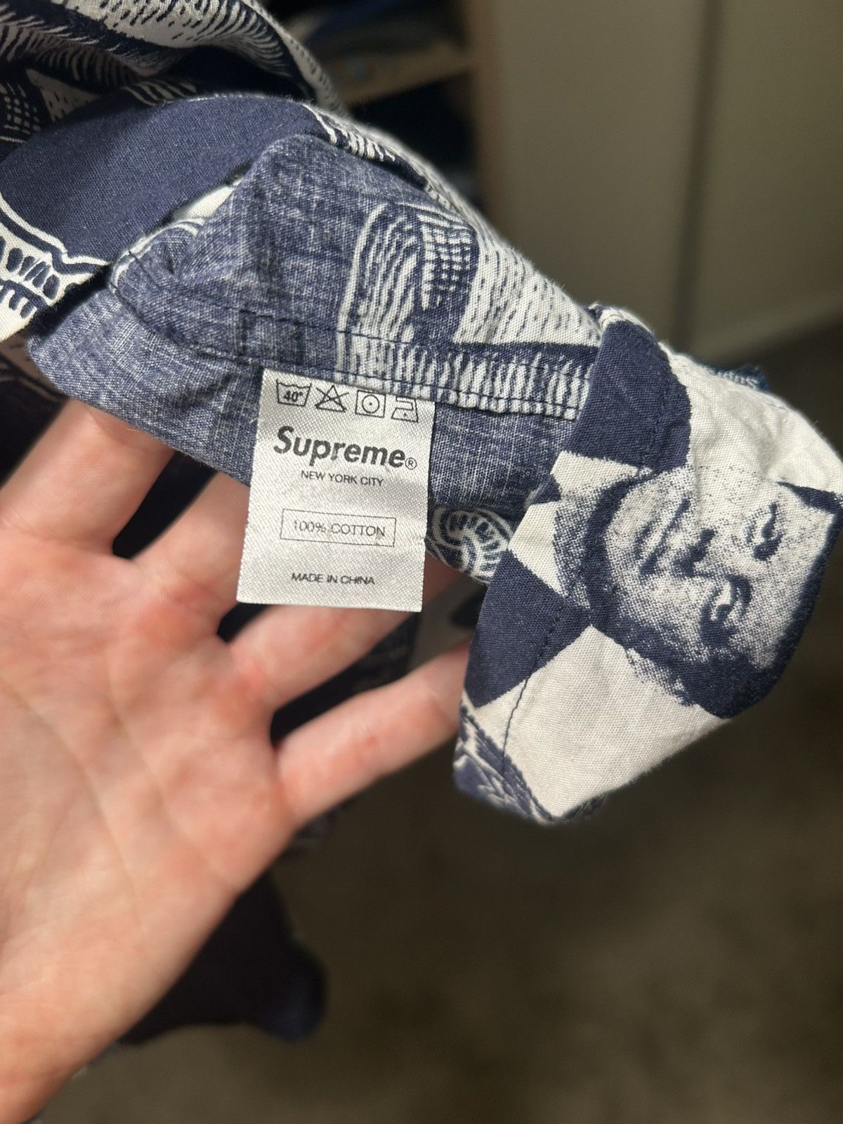 Supreme Supreme JFK button Down Size US XL / EU 56 / 4 - 5 Thumbnail
