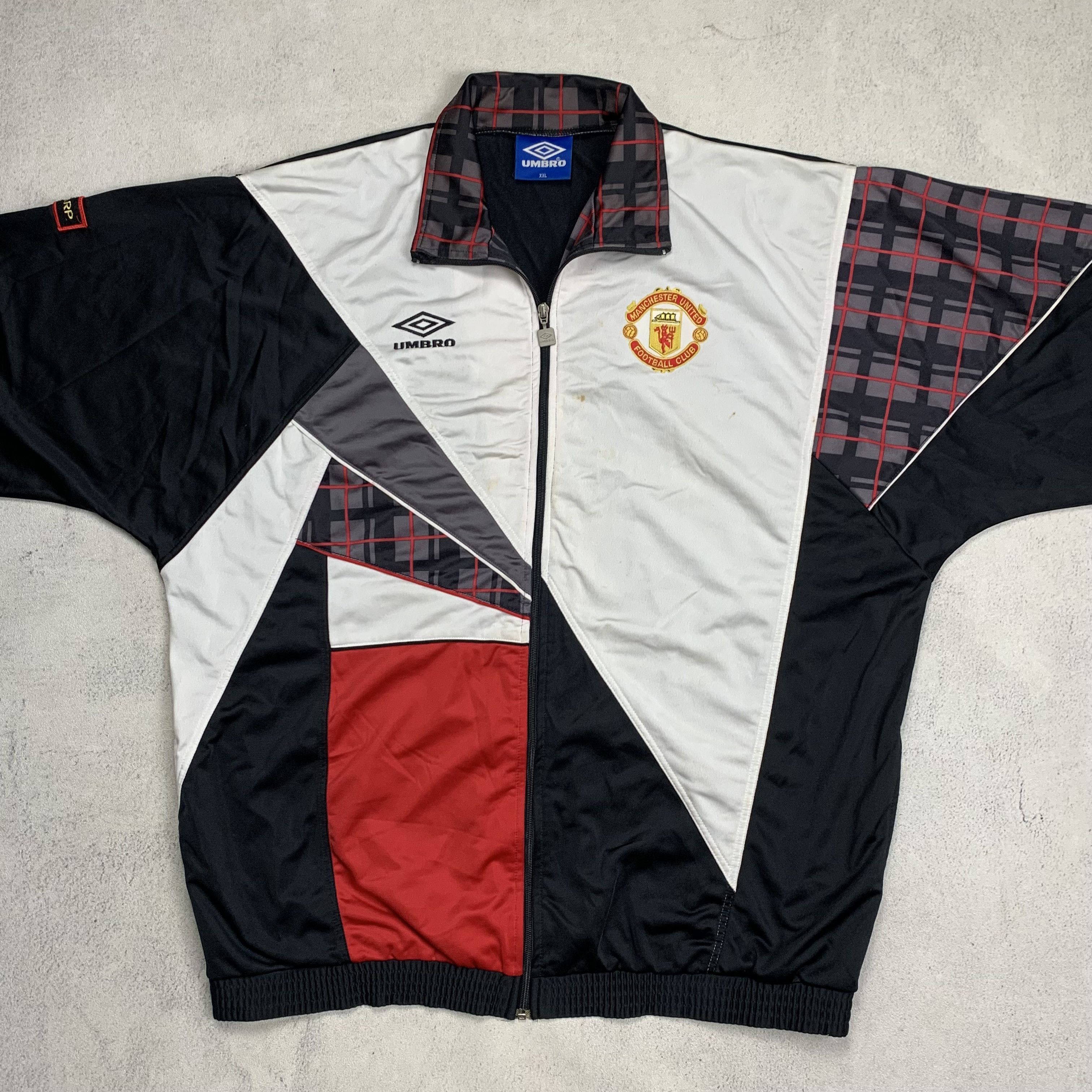 Umbro 1992/1993 Manchester United Tracksuit Umbro Jacket Size US XXL / EU 58 / 5 - 3 Thumbnail