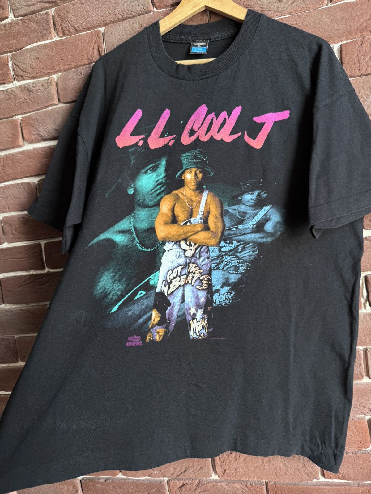 Band Tees Vintage LL Cool J 1991 Rap Band T-shirt 90s Grail Rare Hype Size US XL / EU 56 / 4 - 5 Thumbnail